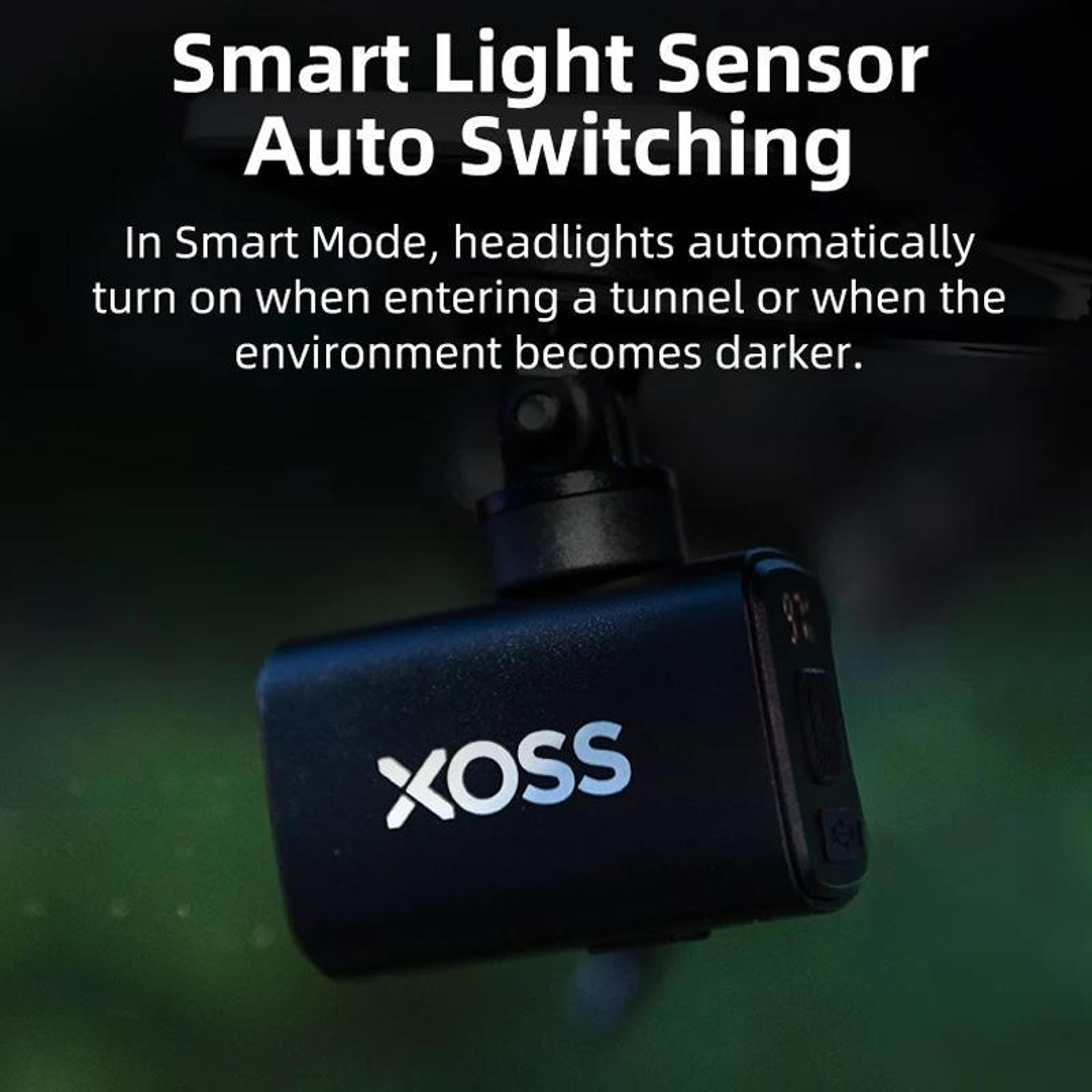 XOSS Mini Bike Headlight 1000 Lumens USB C Rechargeable Bike Light For Night Riding 5