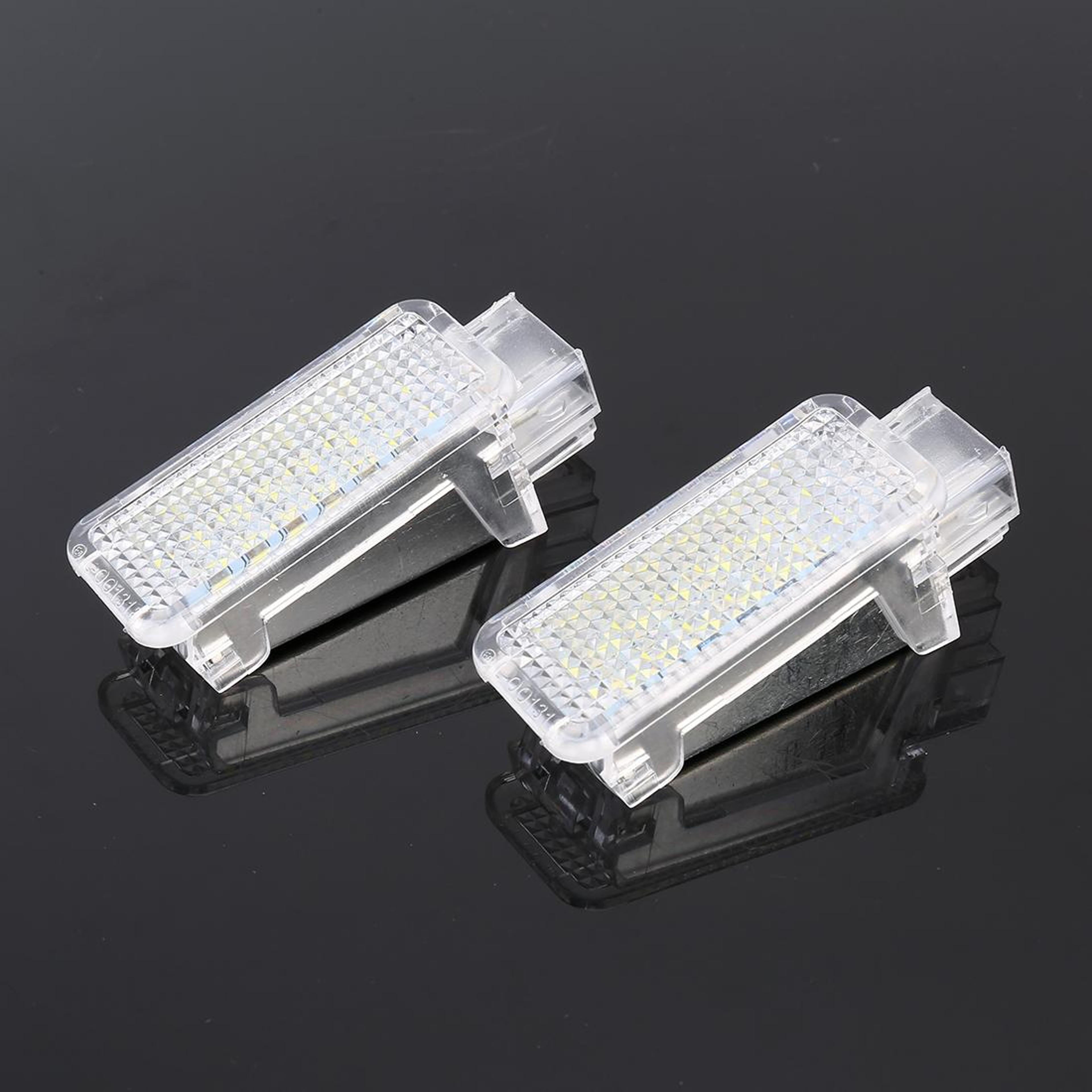 LED Car Door Lights For Audi Volkswagen Plug And Play Welcome Courtesy Lamps 1