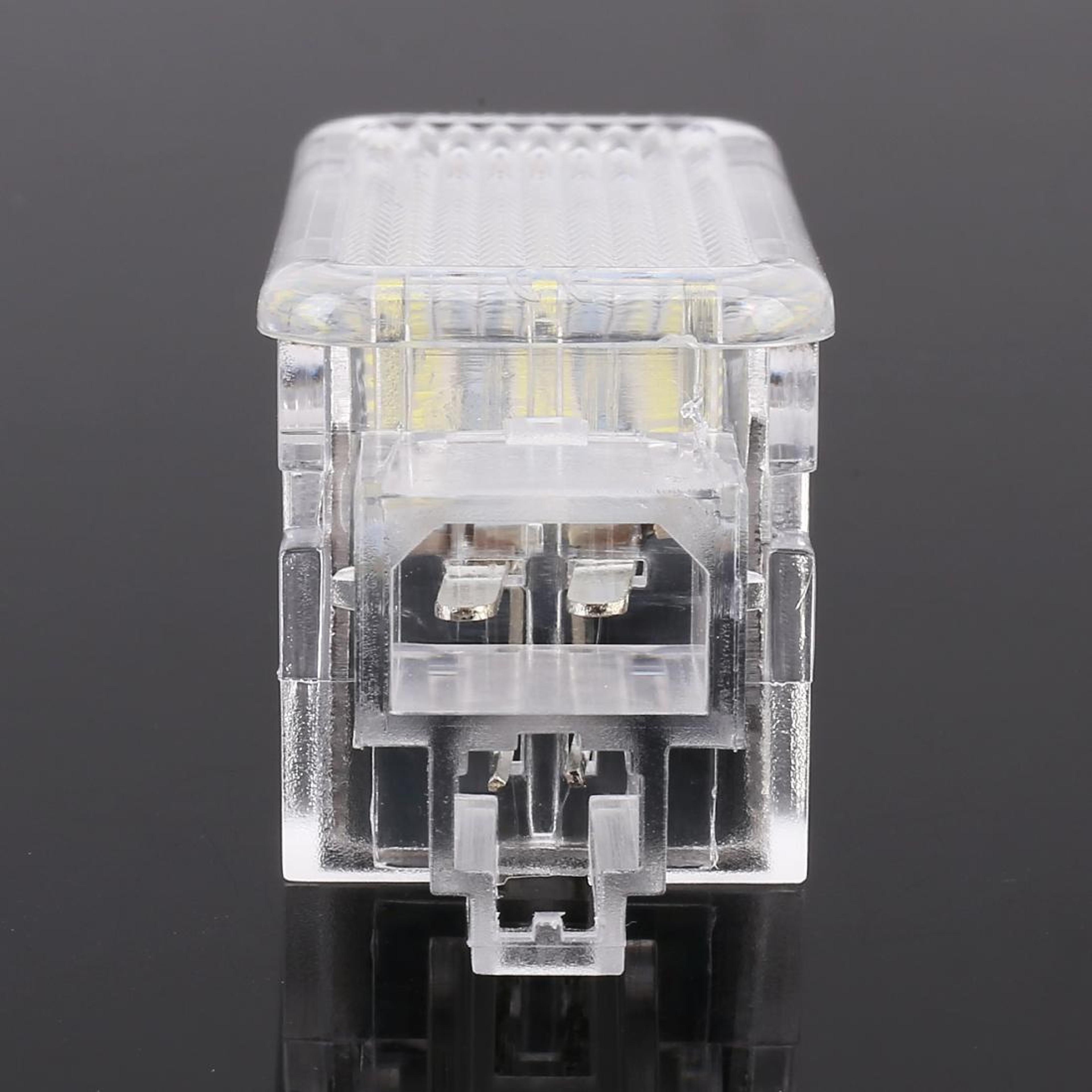 LED Car Door Lights For Audi Volkswagen Plug And Play Welcome Courtesy Lamps 4