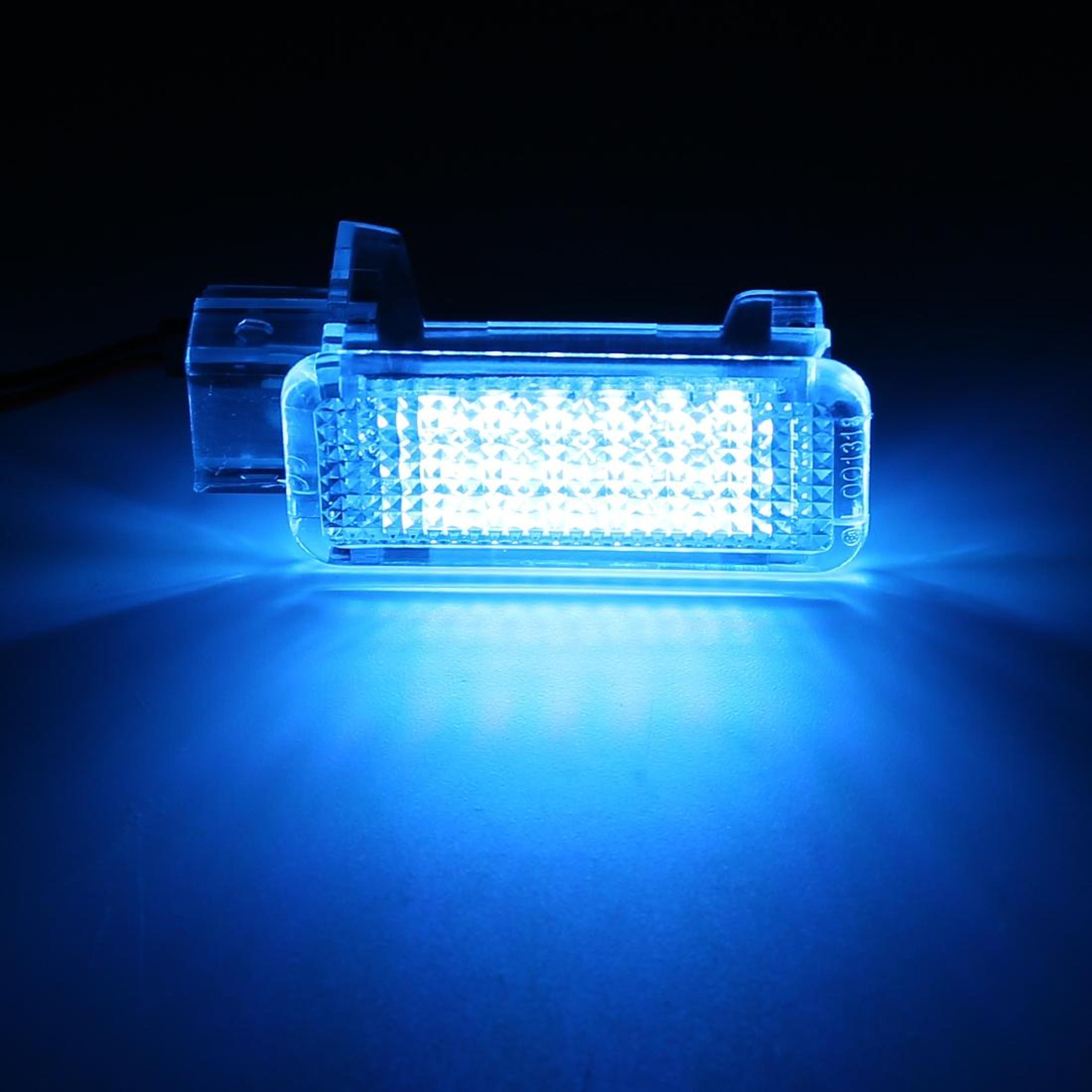 LED Car Door Lights For Audi Volkswagen Plug And Play Welcome Courtesy Lamps 3
