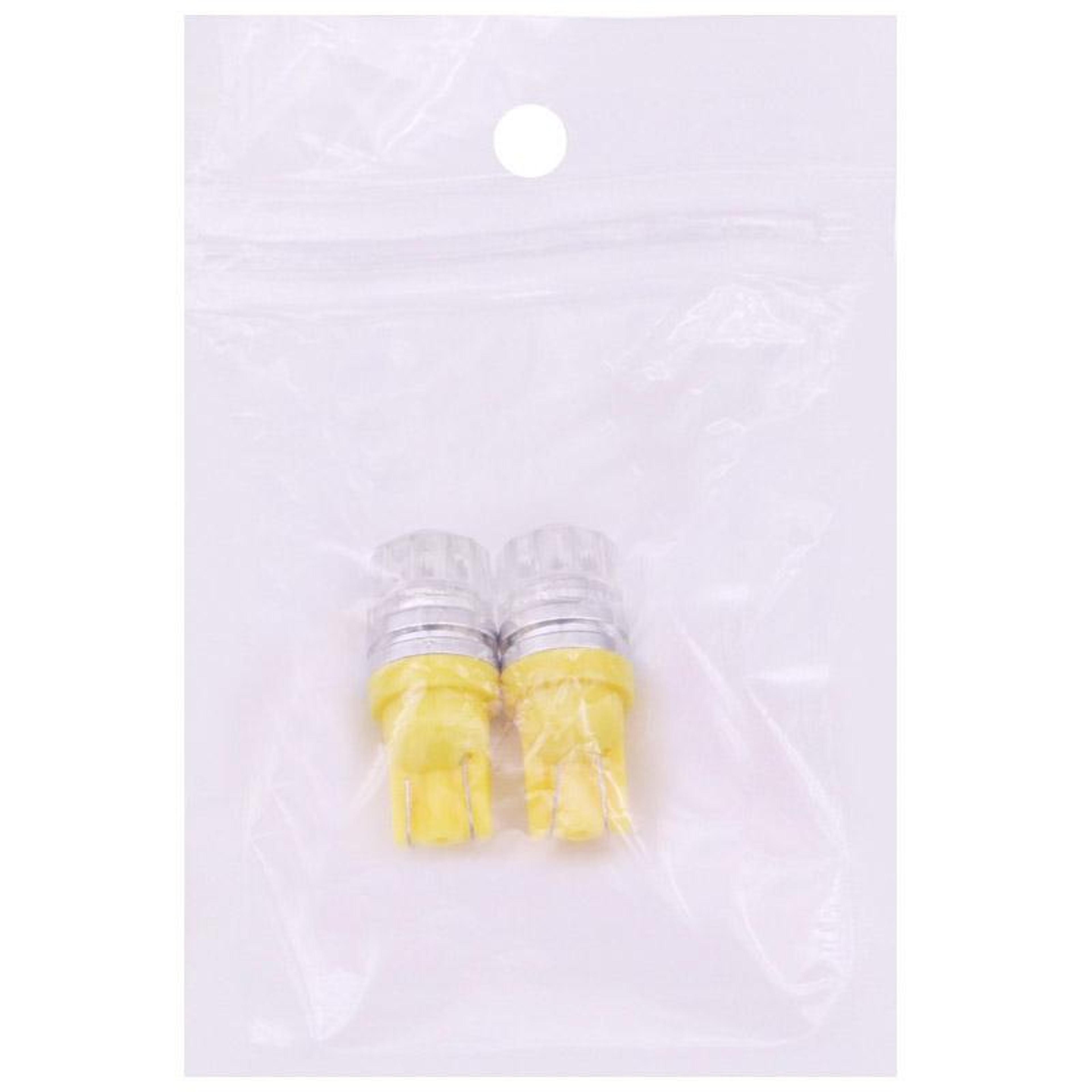 T10 LED Brake Light Bulbs Yellow COB Car LED Bulbs For Turn Signal Parking Tail Lights 8