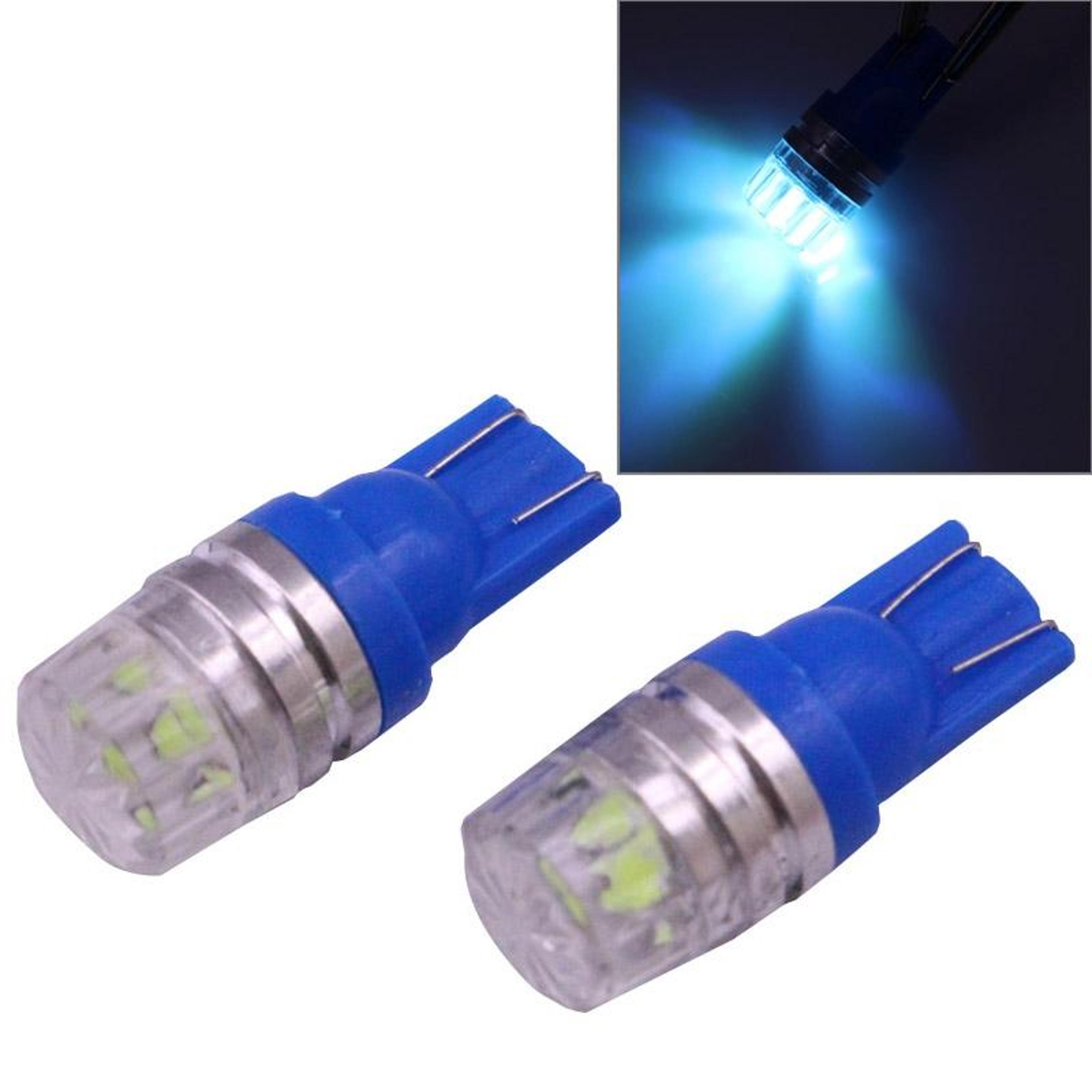 T10 LED Brake Light Bulbs Yellow COB Car LED Bulbs For Turn Signal Parking Tail Lights 2