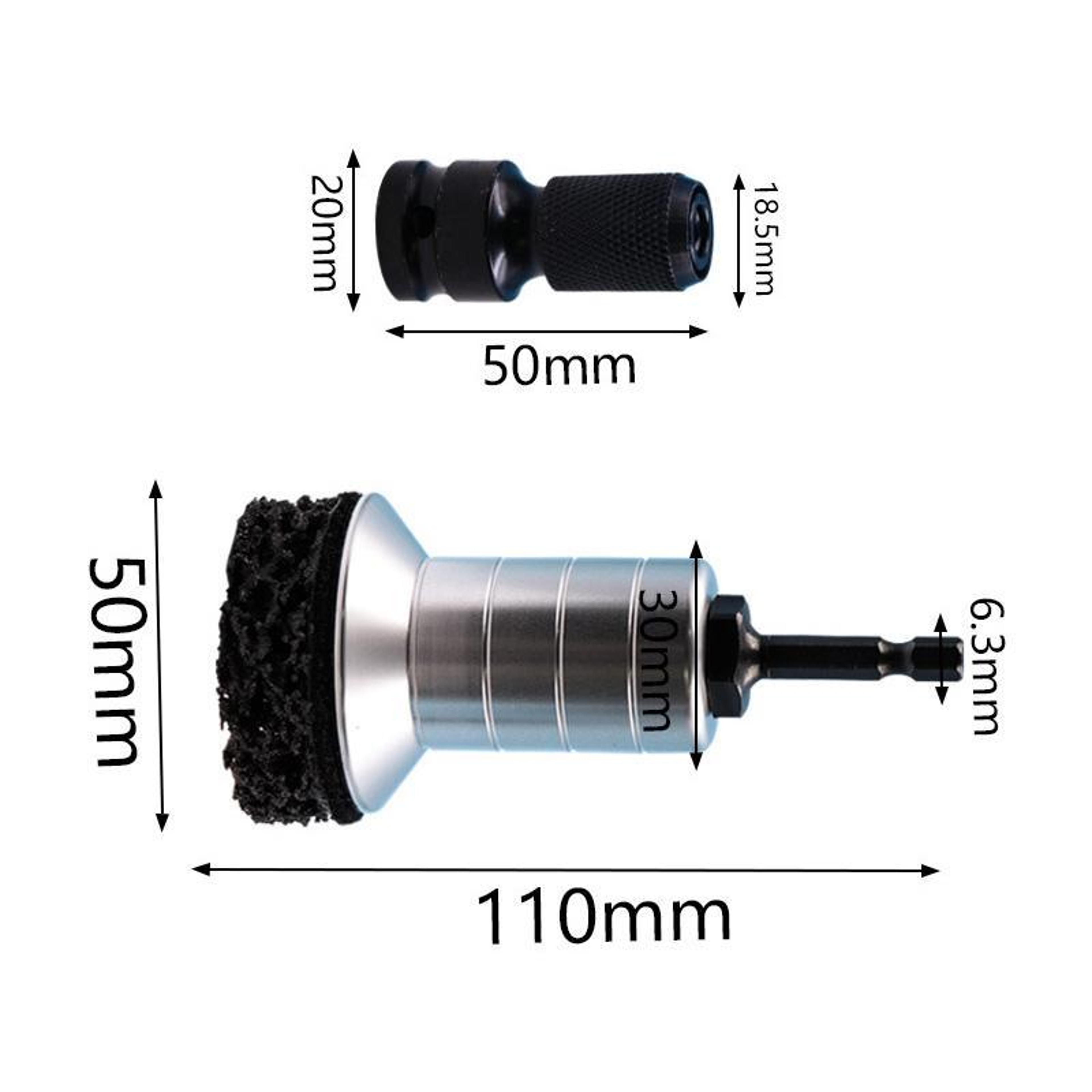 car wheel hub rust removal tool brake disc cleaning and axle rust removal tool for vehicle maintenance
