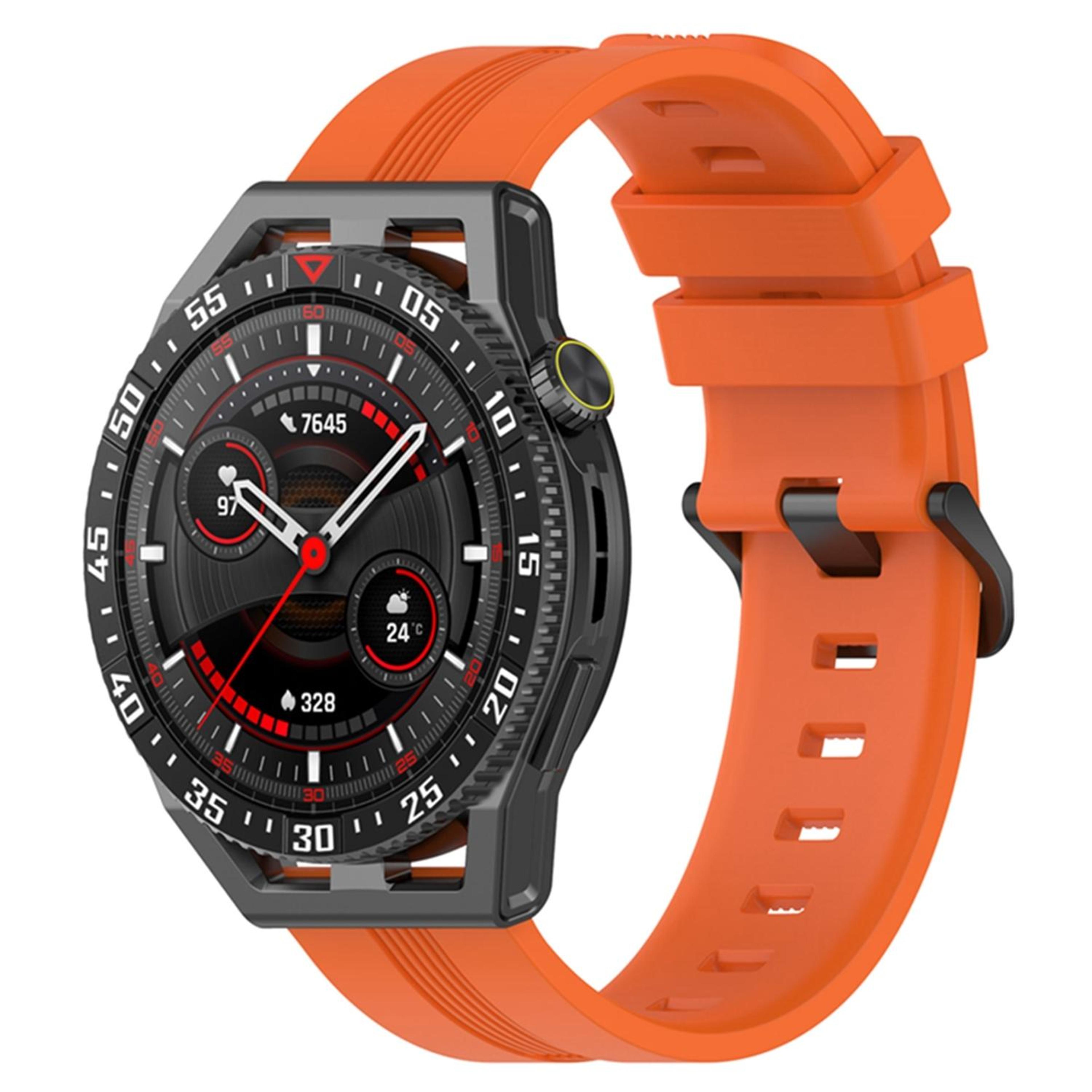 Coros Apex Apex Pro TicWatch Pro 3 22mm Silicone Watch Band Soft Adjustable Replacement Strap 7