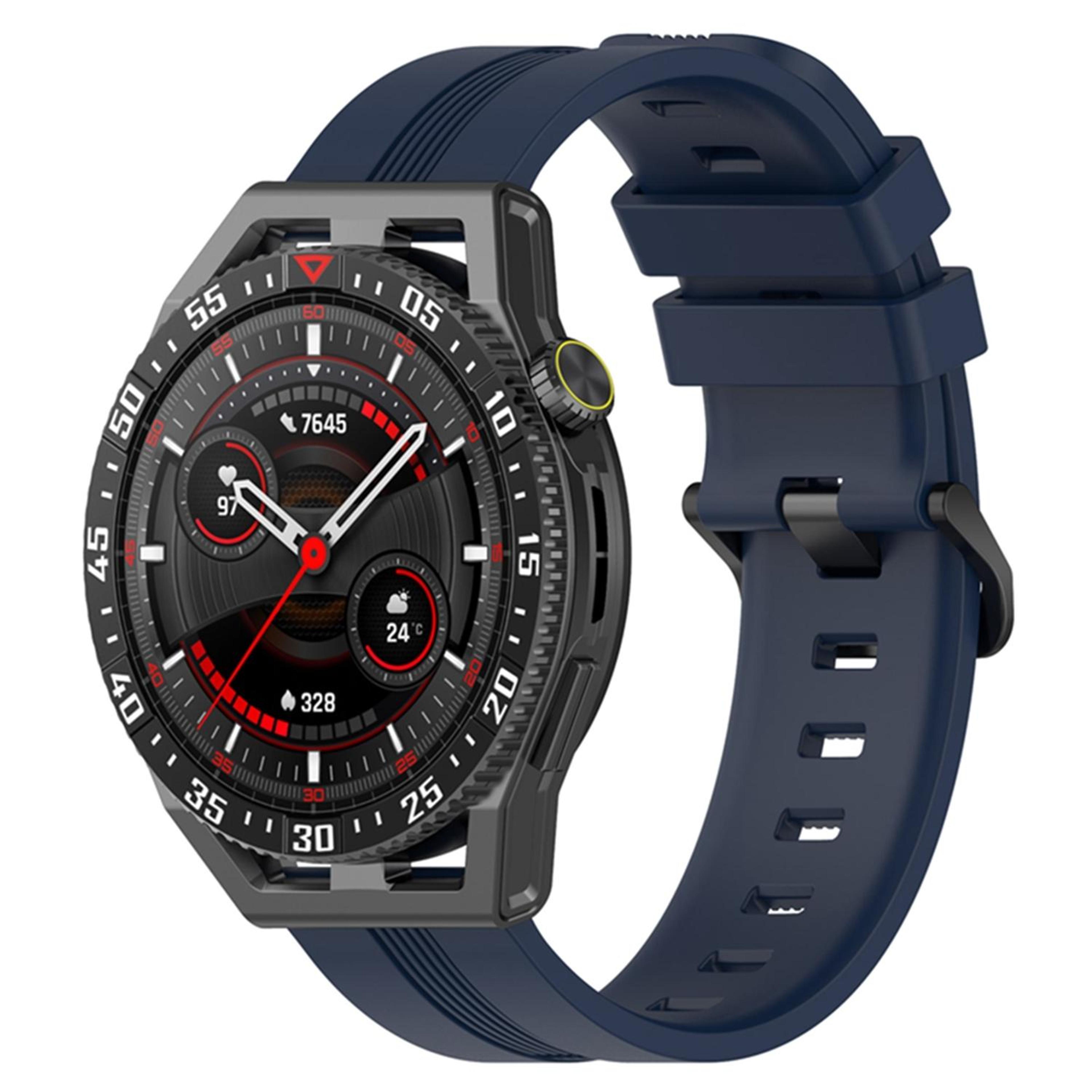 Coros Apex Apex Pro TicWatch Pro 3 22mm Silicone Watch Band Soft Adjustable Replacement Strap 10