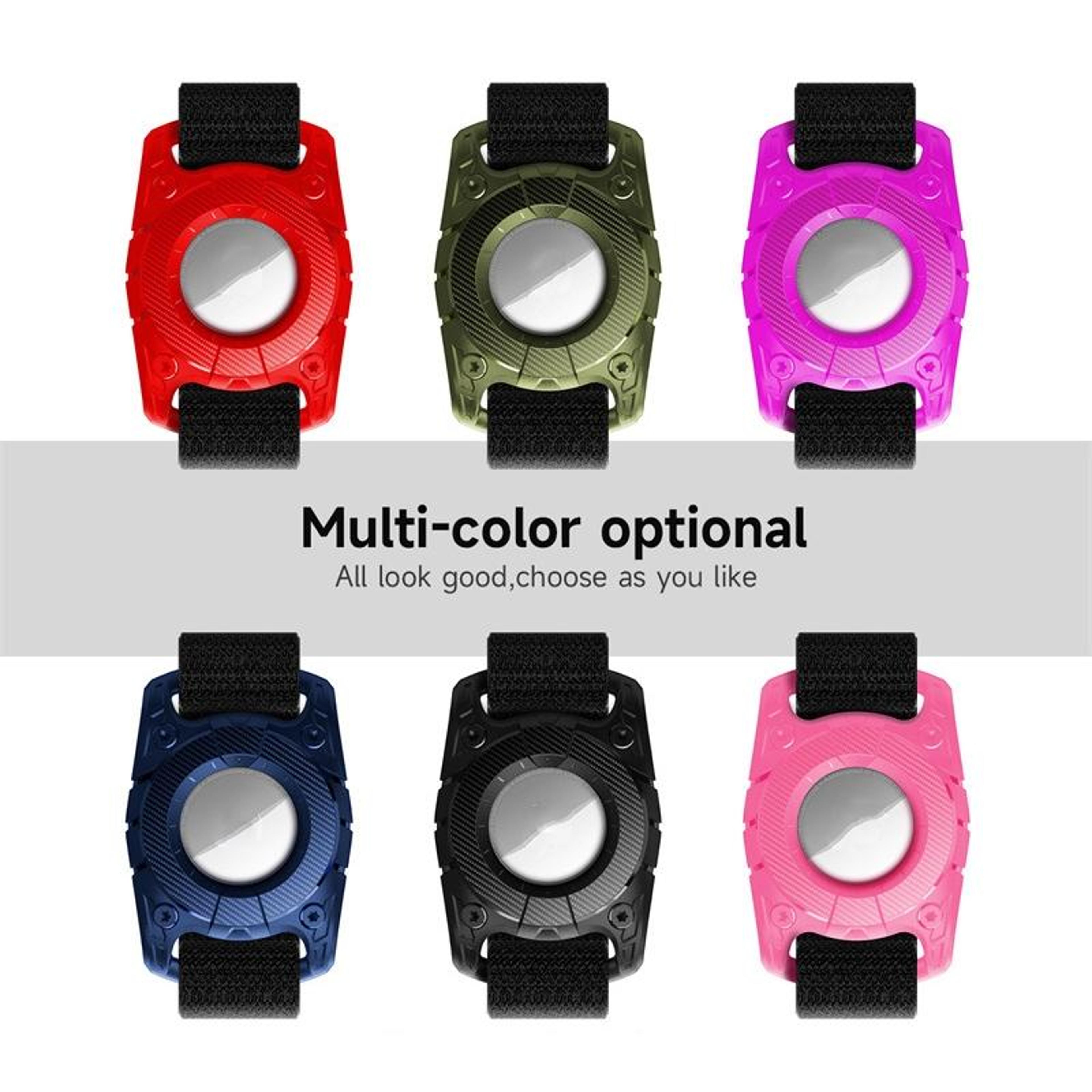 AirTag Wristband Waterproof AirTag Case IP67 Protective Bracelet For AirTag 1st Gen And 2nd Gen 1