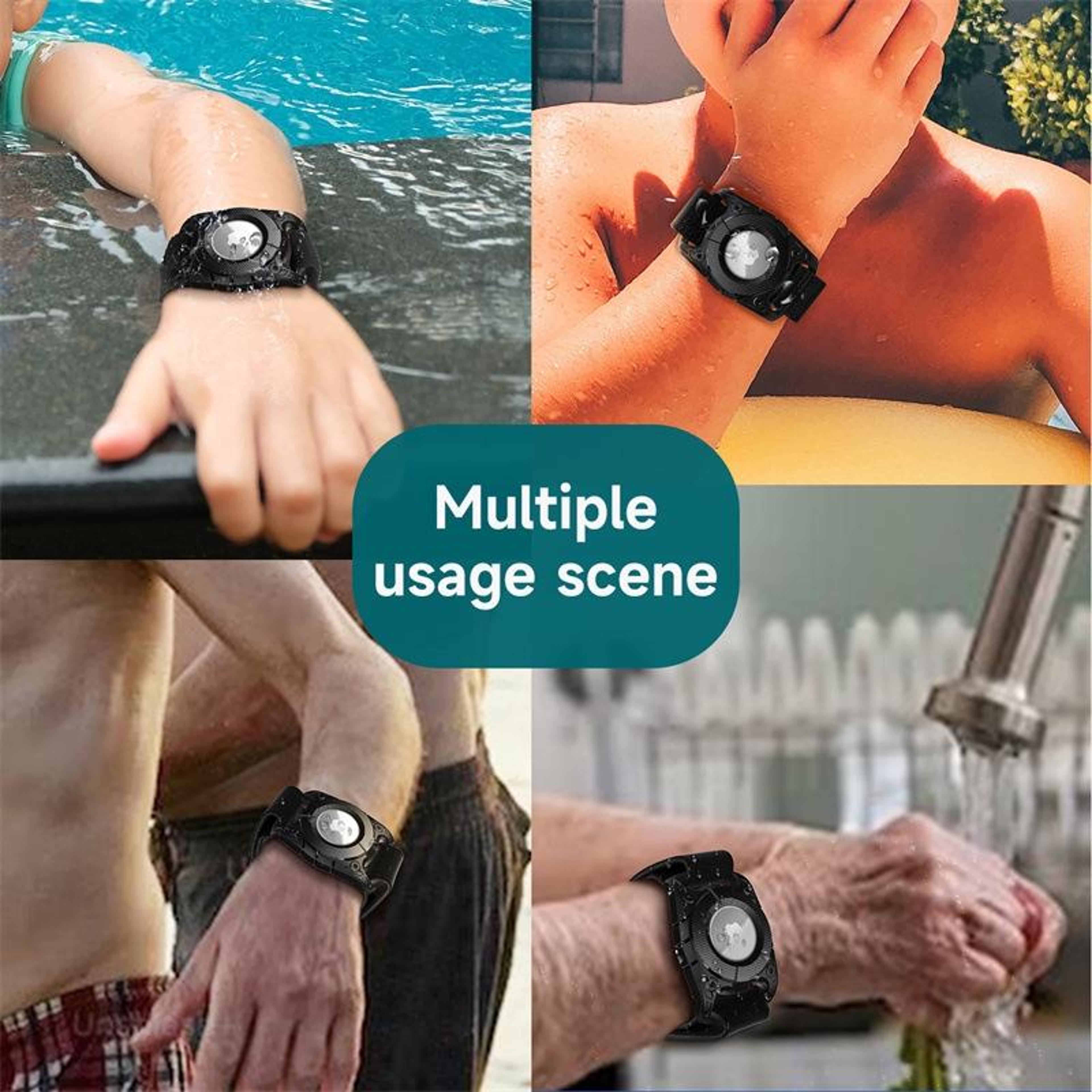 AirTag Wristband Waterproof AirTag Case IP67 Protective Bracelet For AirTag 1st Gen And 2nd Gen 7
