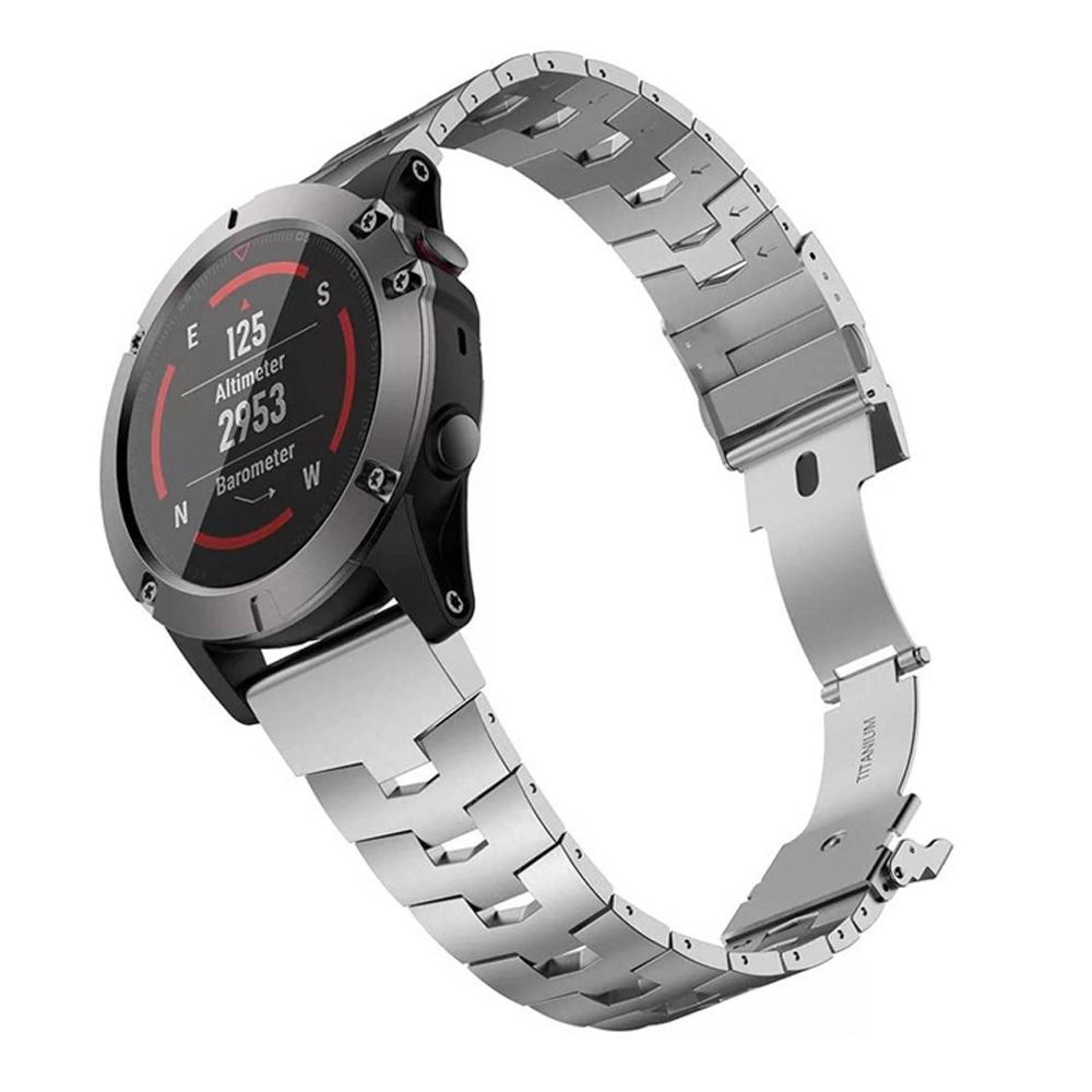 Garmin Fenix 6 Titanium Watch Band 22mm Quick Release Replacement Strap 6