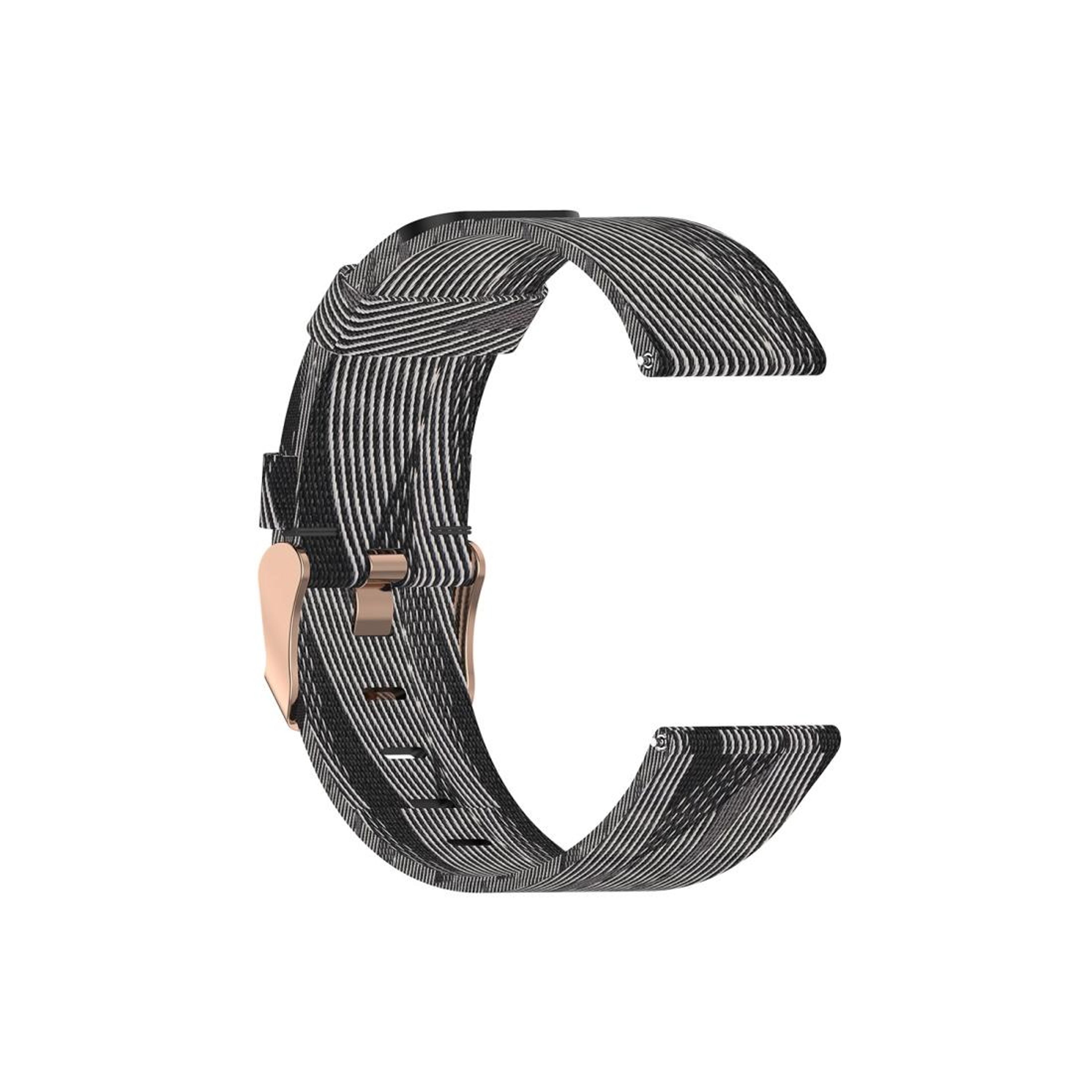 Galaxy Watch 42mm Nylon Canvas Watch Band Breathable Adjustable Replacement Strap 10