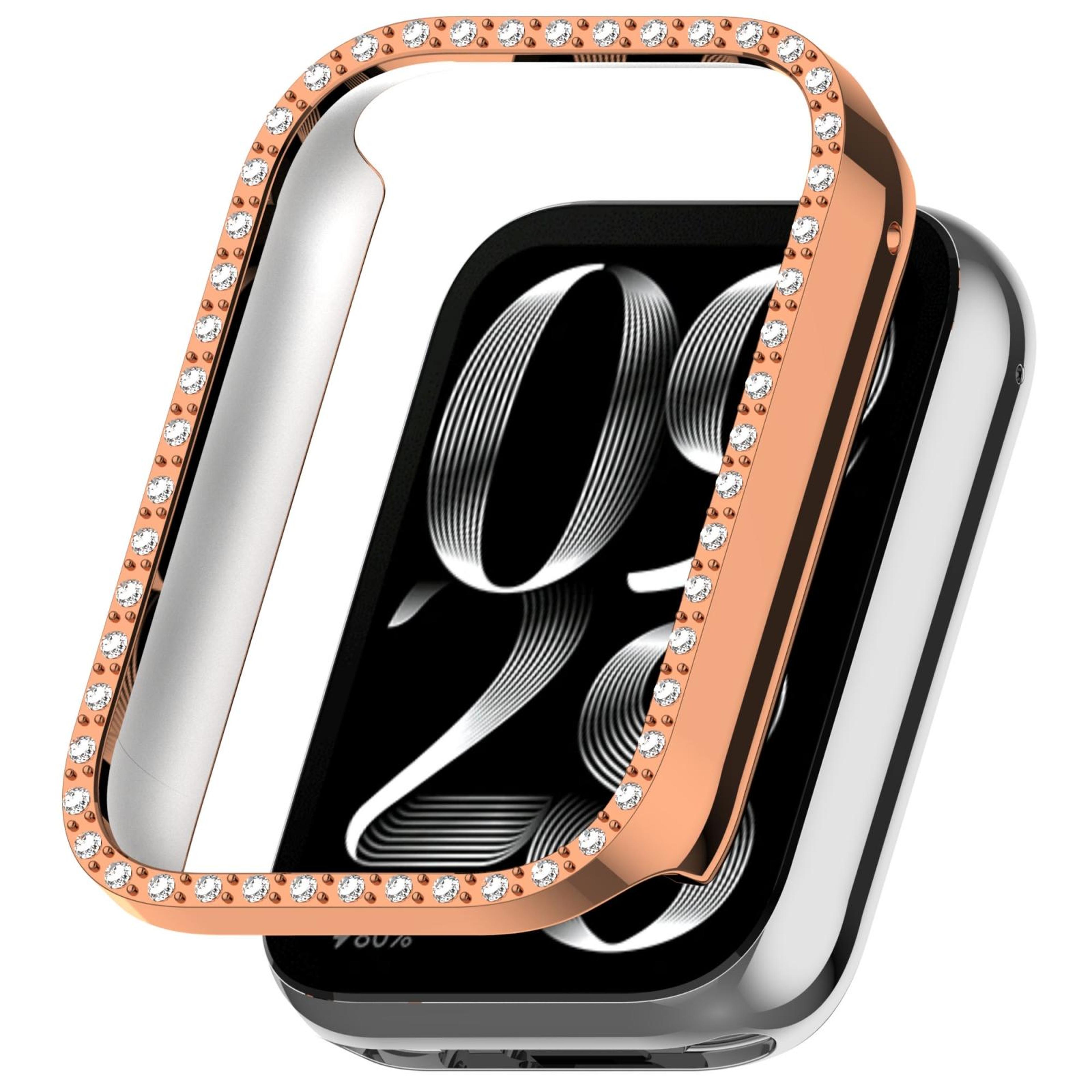 Luxury Diamond Xiaomi Smart Band 9 Pro Case Lightweight PC Watch Protective Cover 2