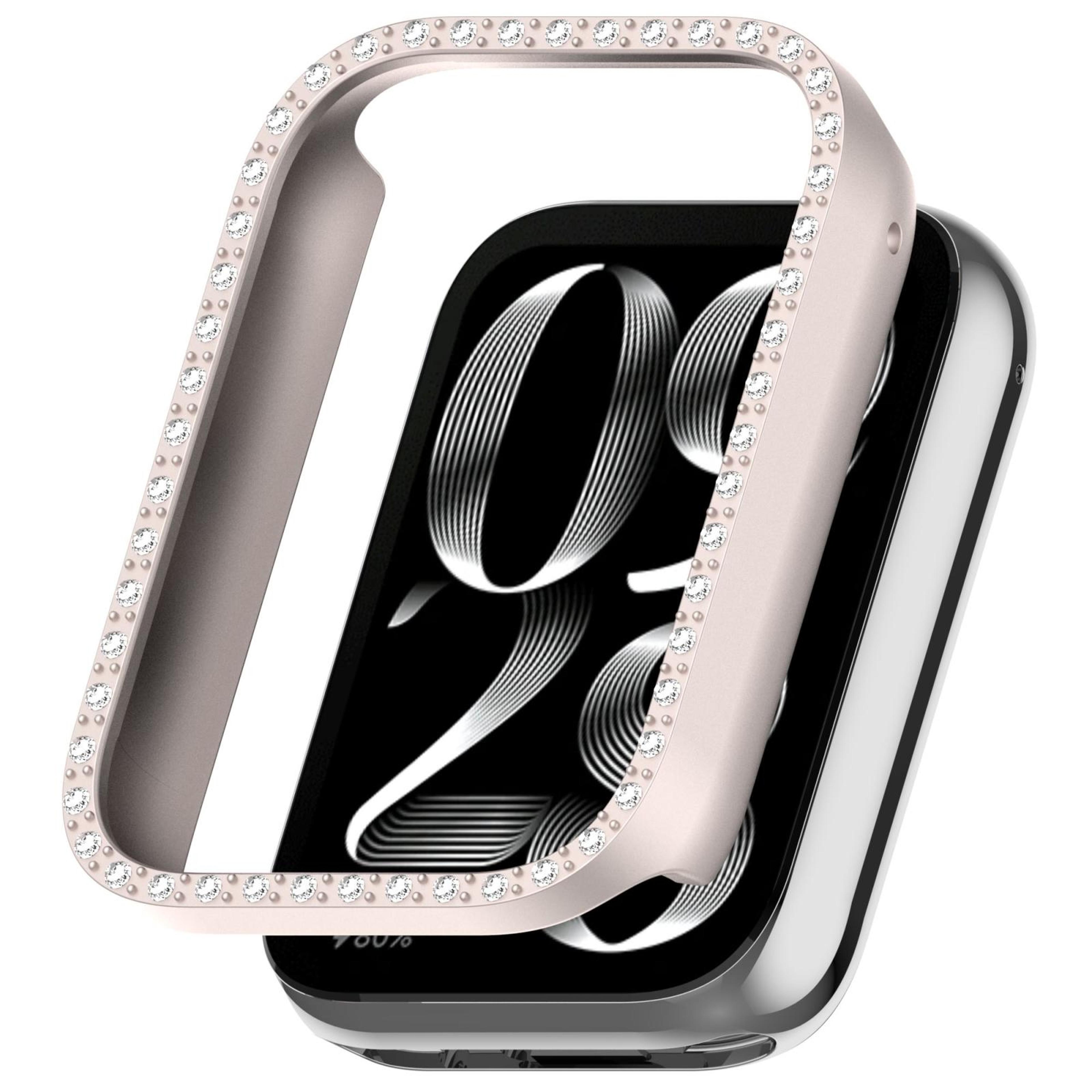 Luxury Diamond Xiaomi Smart Band 9 Pro Case Lightweight PC Watch Protective Cover 11