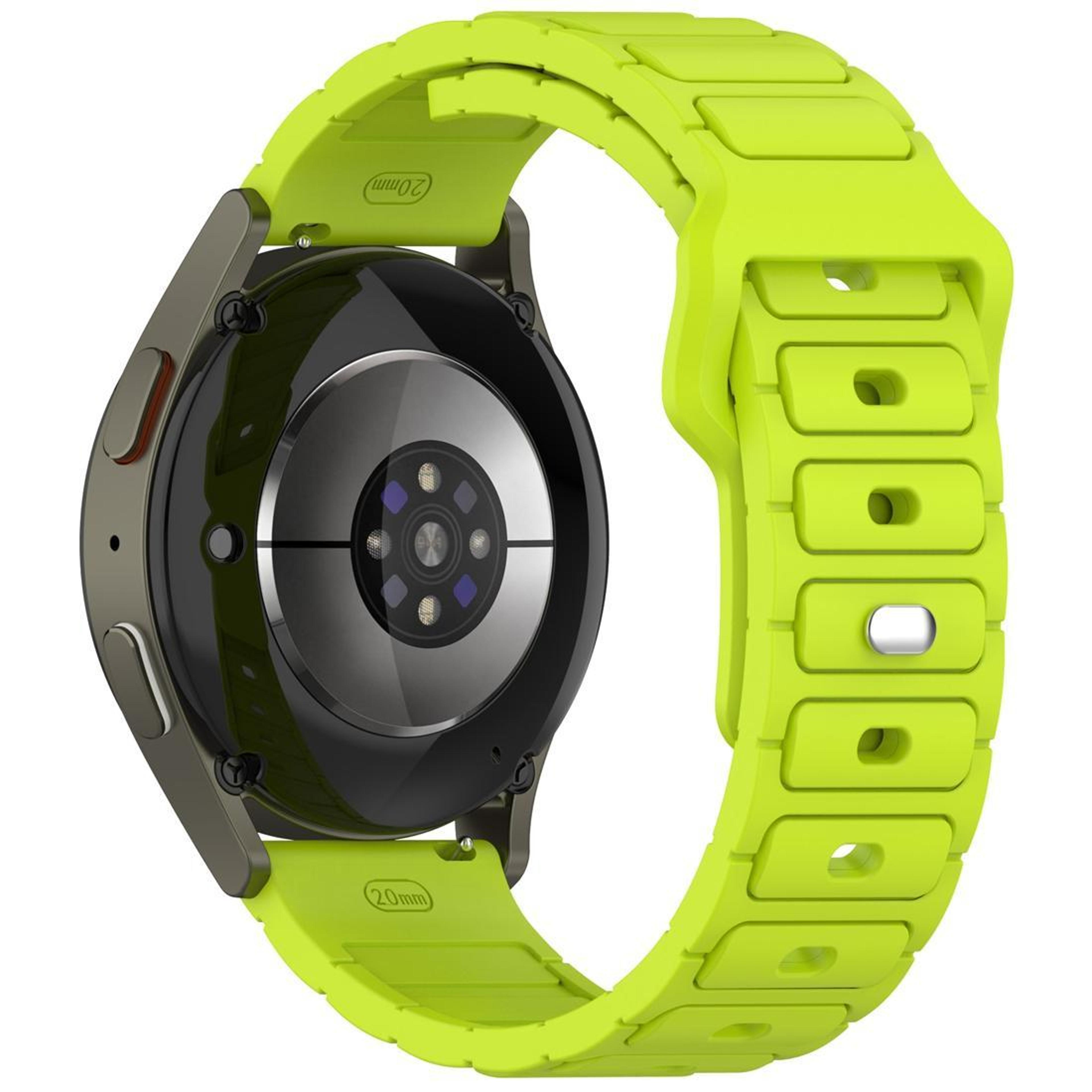 Silicone Watch Band Shaped Soft Adjustable Replacement Strap For Smartwatches 8
