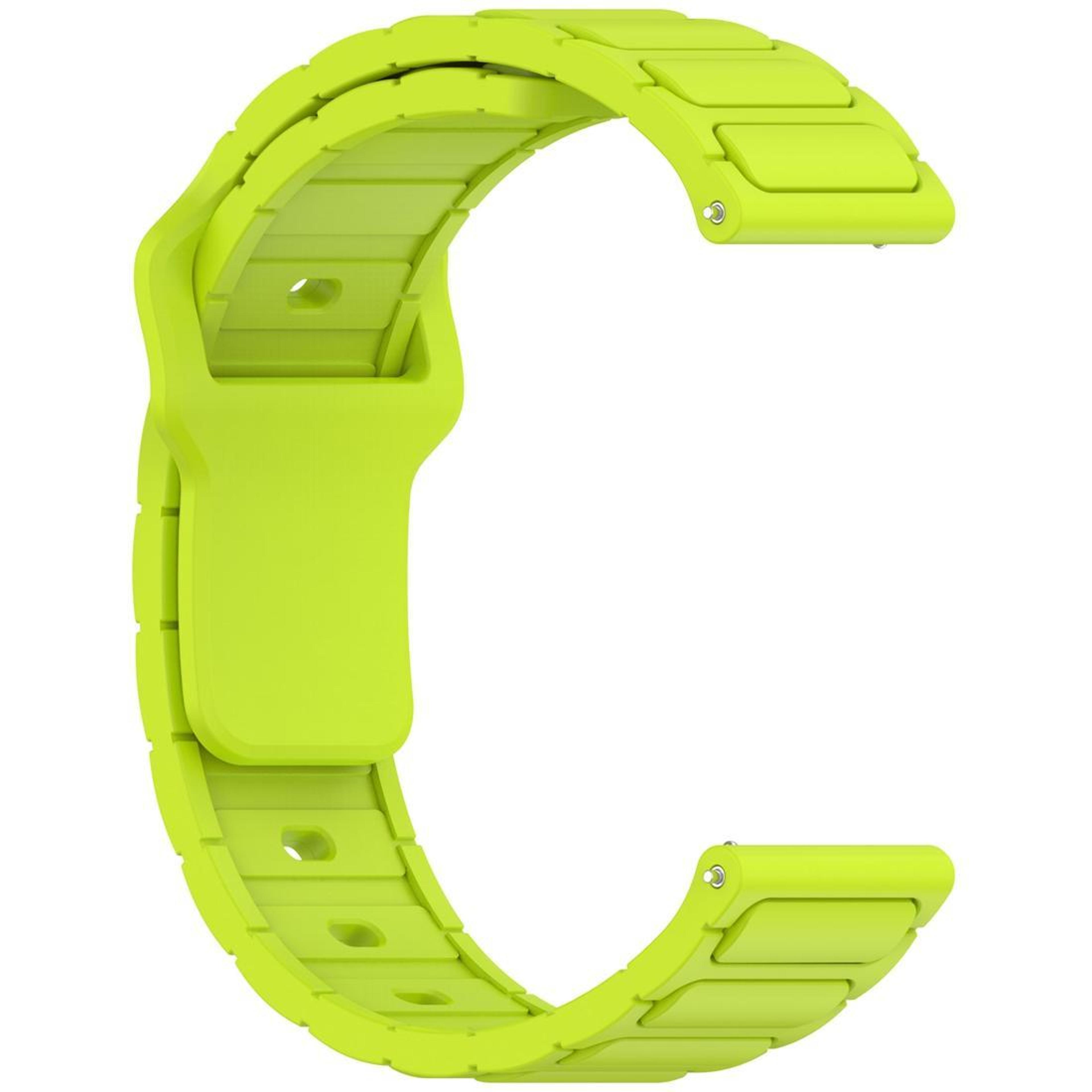 Silicone Watch Band Shaped Soft Adjustable Replacement Strap For Smartwatches 5