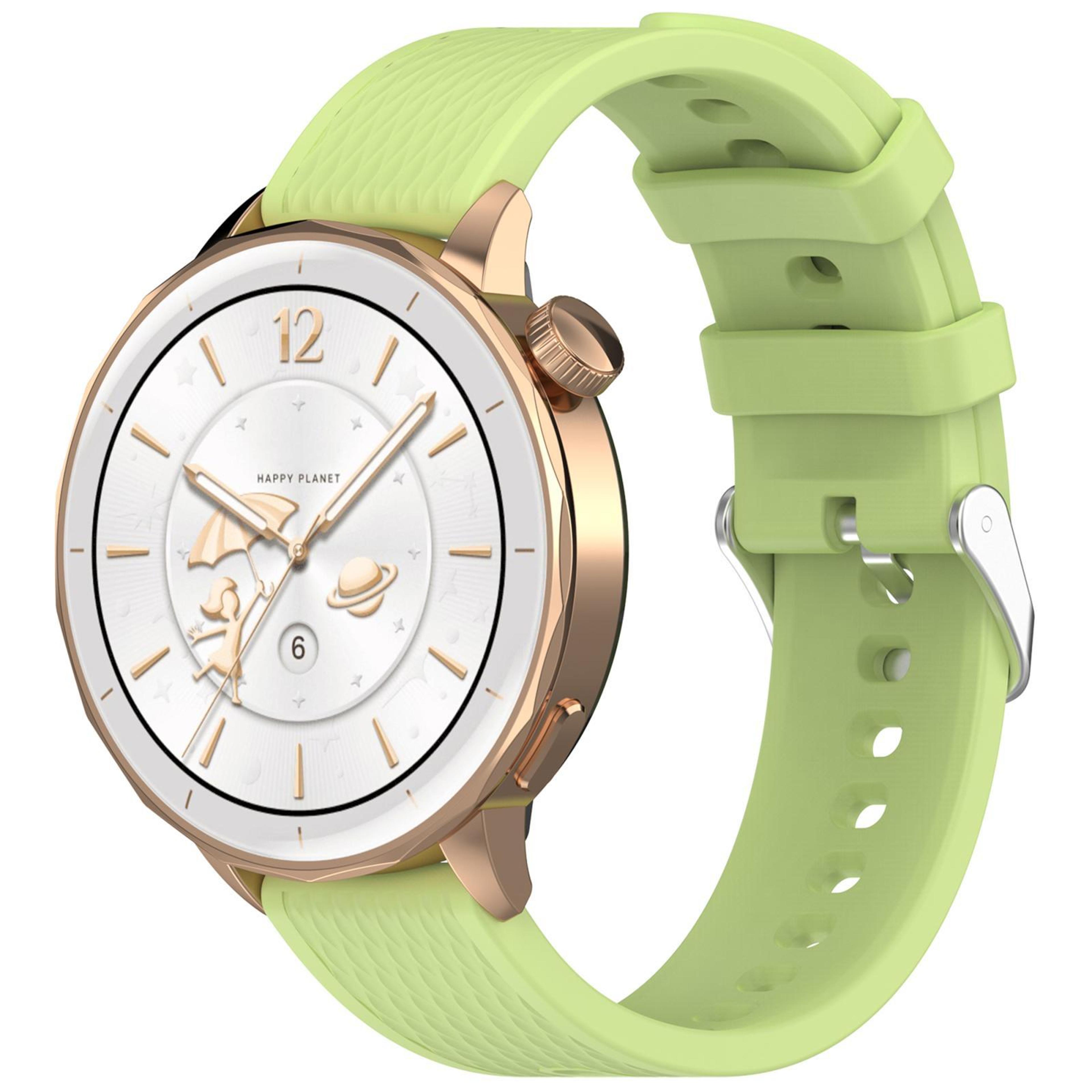 Quick Release Watch Band Soft Silicone Watch Strap With Rhombus Texture 16