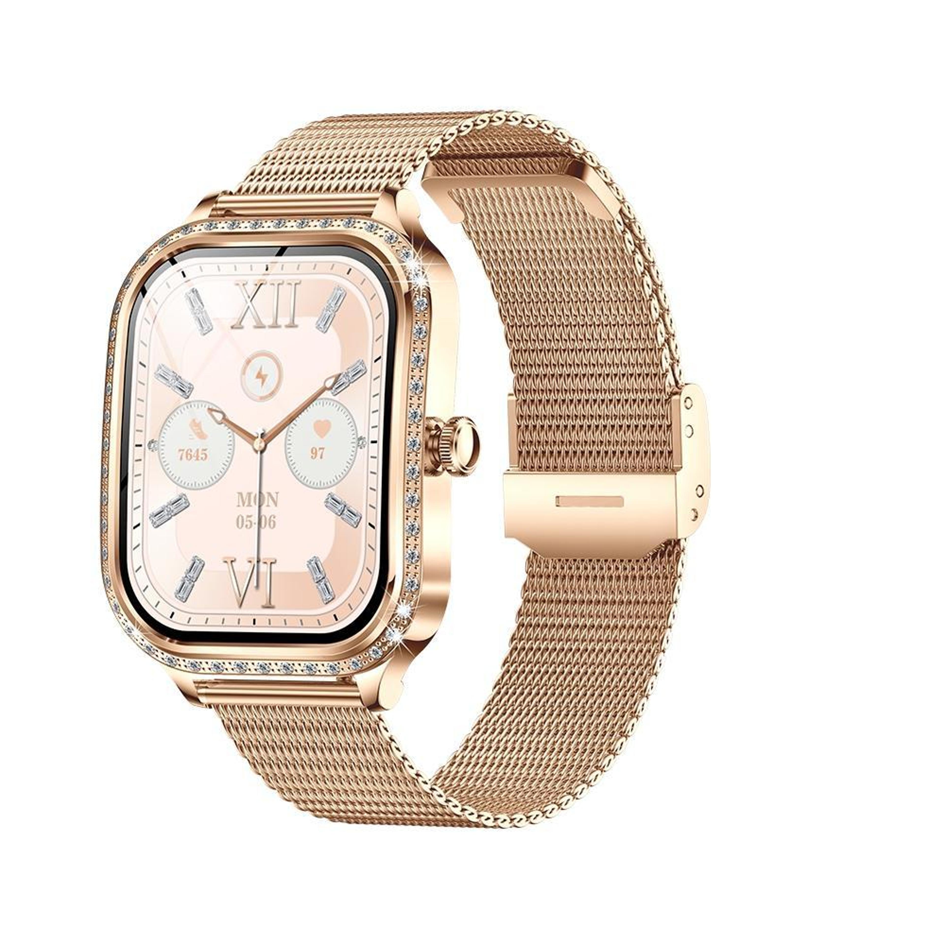 QS01 175 Inch Smart Watch With Bluetooth Calling Heart Rate Monitor Fitness Tracker 5