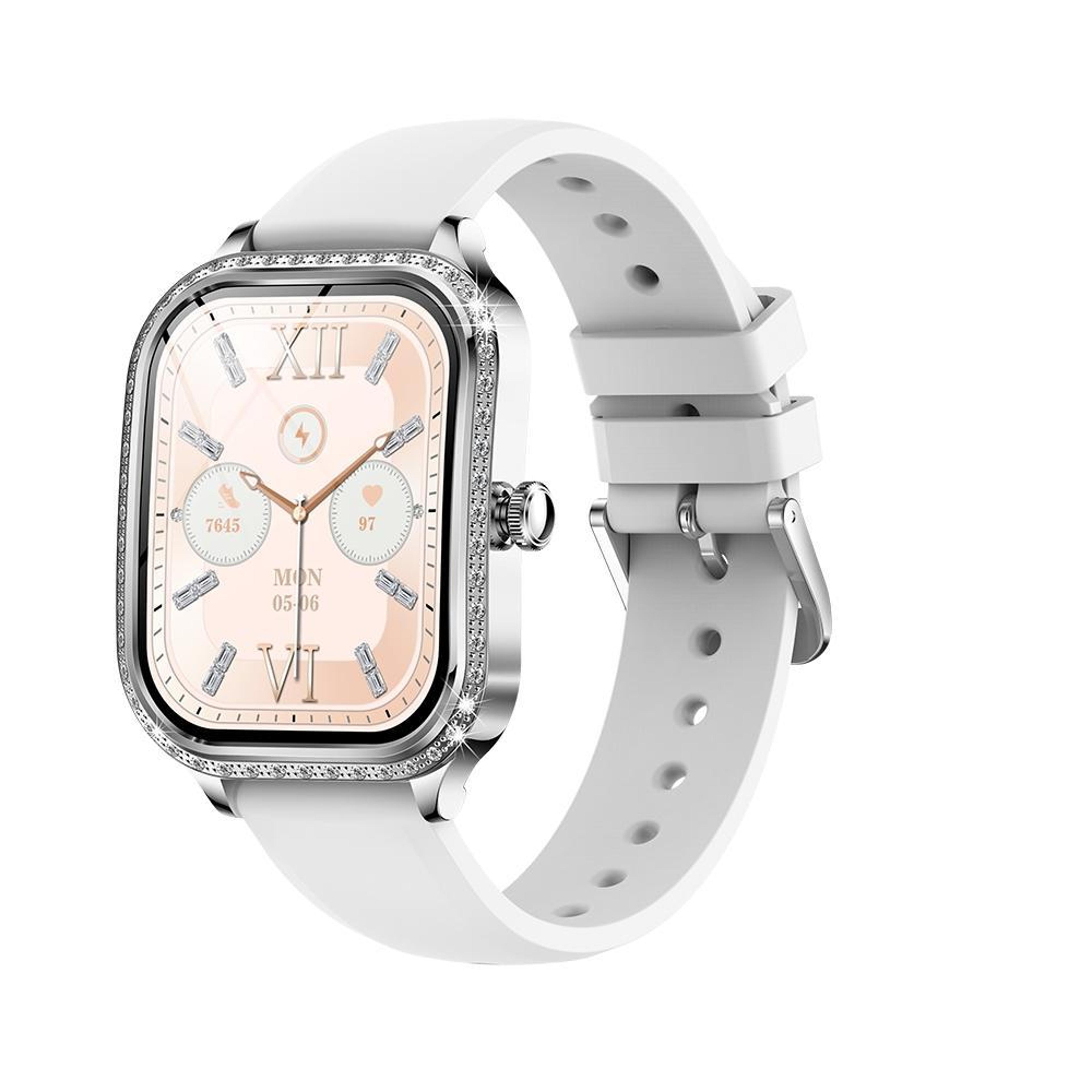 QS01 175 Inch Smart Watch With Bluetooth Calling Heart Rate Monitor Fitness Tracker 7