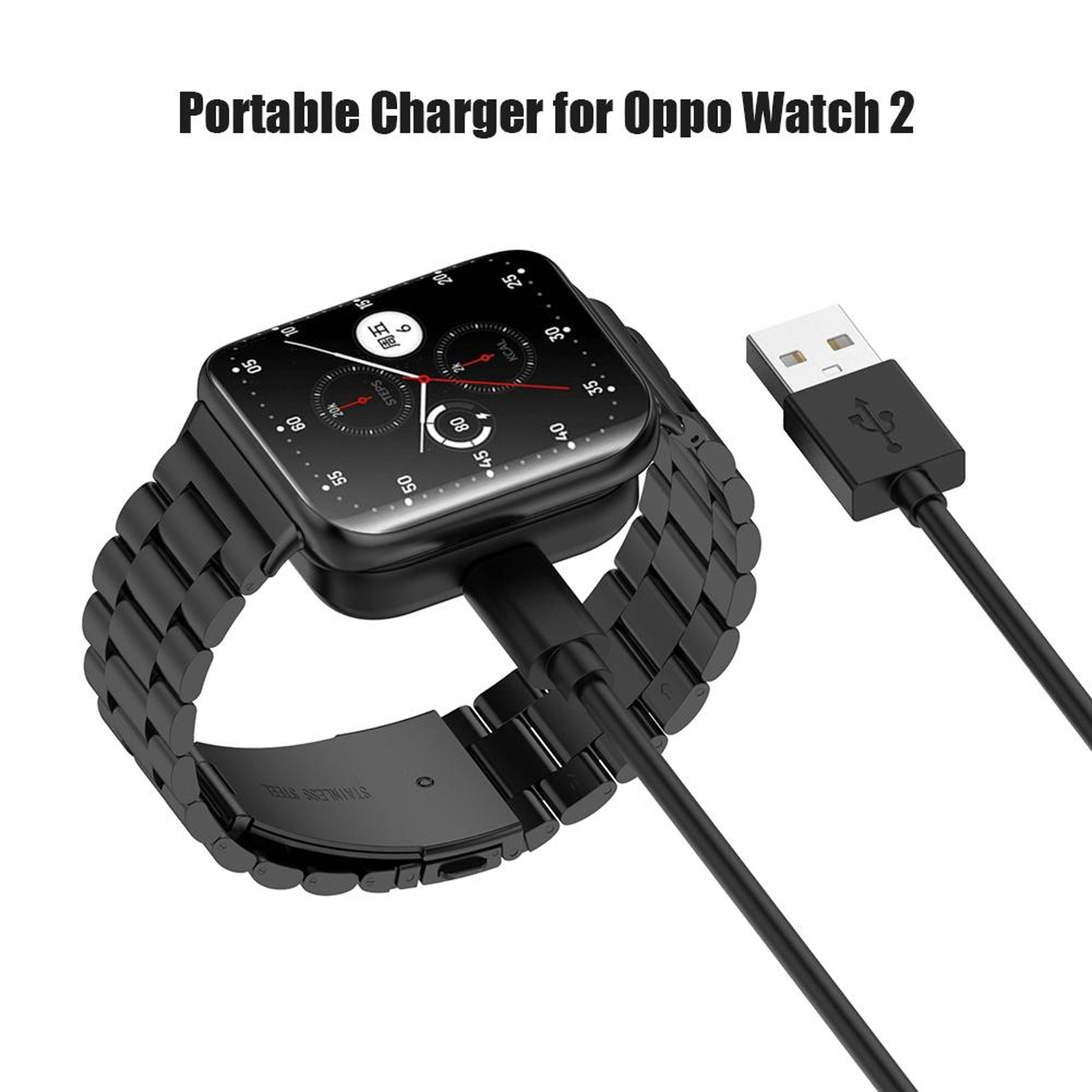 OPPO Watch 2 Wireless Charging Dock With 1m Cable Fast Magnetic Charger 5