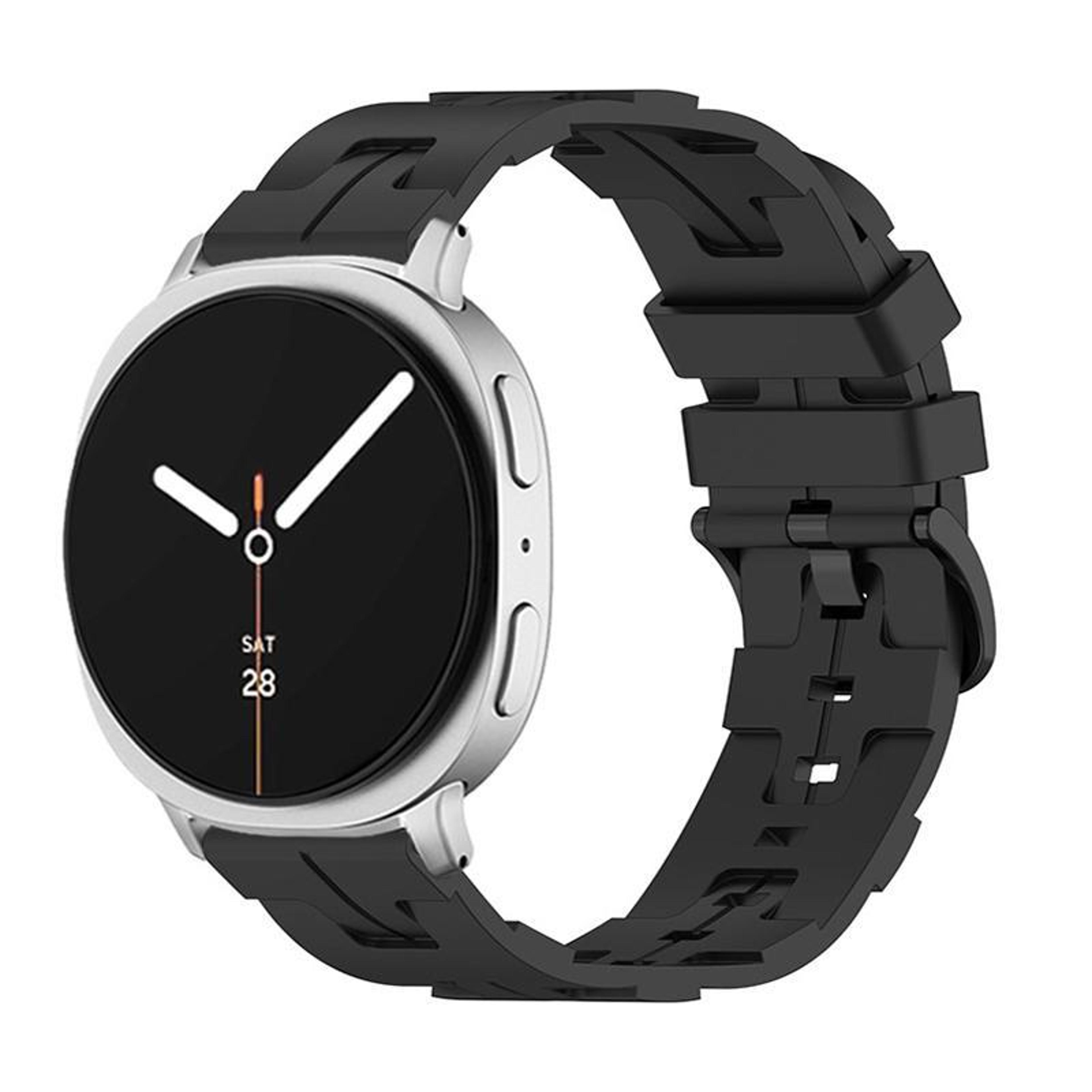 Samsung Galaxy Watch8 Classic Silicone Watch Band Adjustable Sport Watch Strap 3
