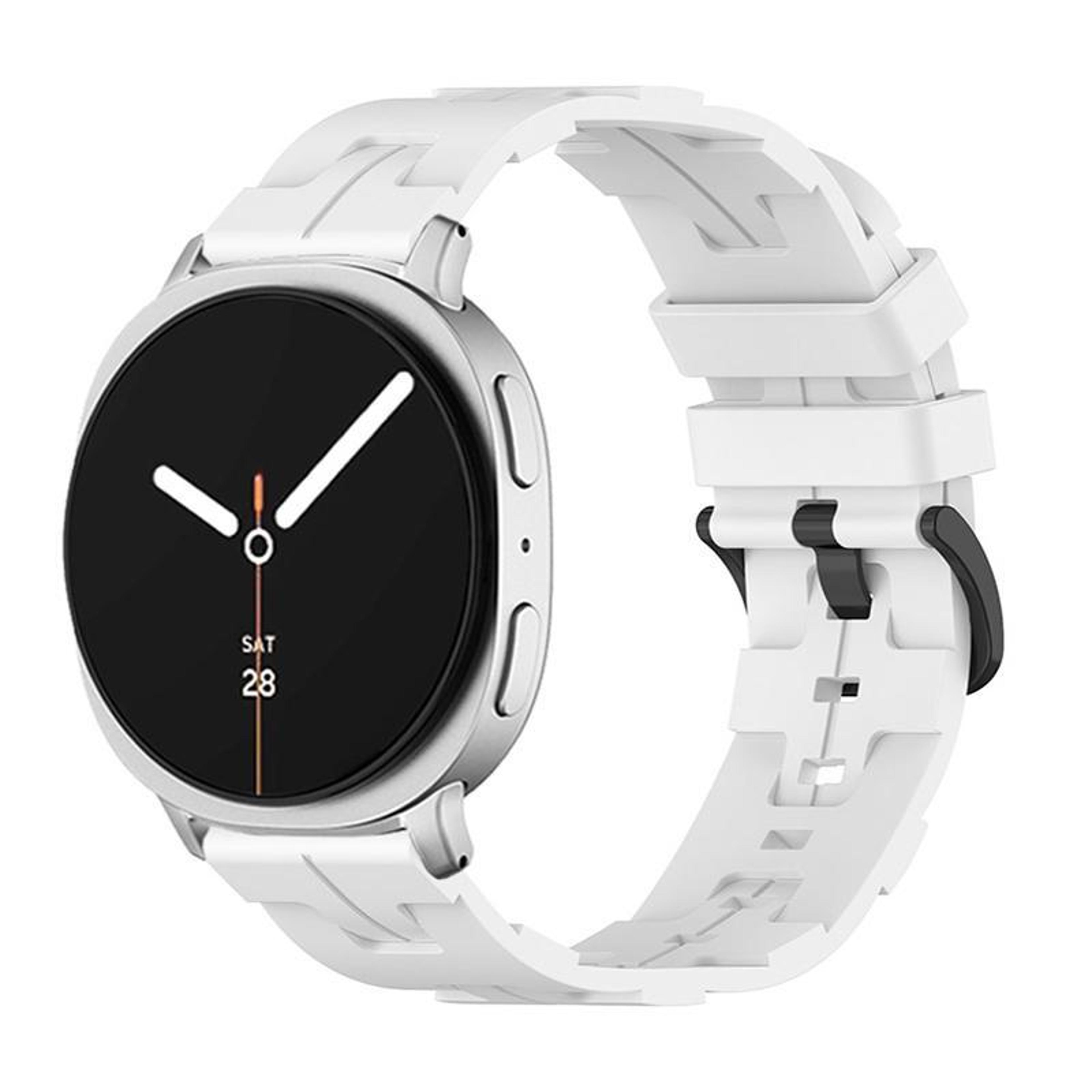 Samsung Galaxy Watch8 Classic Silicone Watch Band Adjustable Sport Watch Strap 6