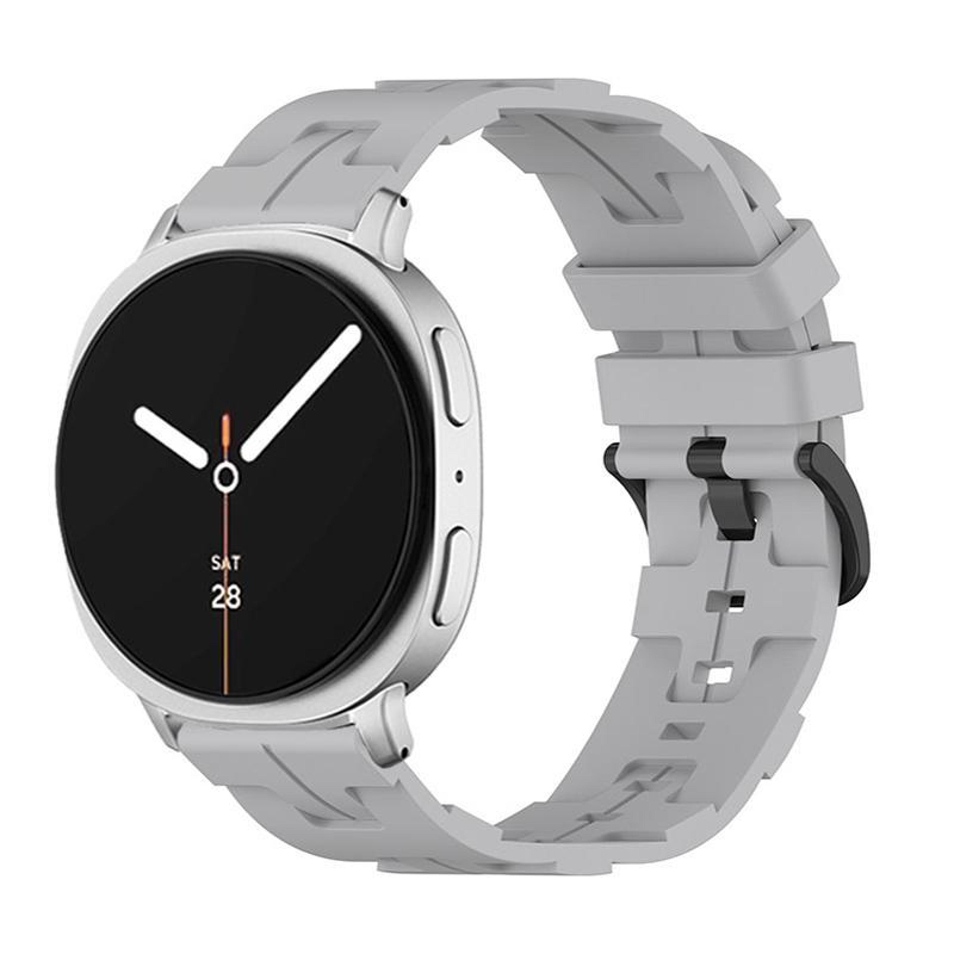 Samsung Galaxy Watch8 Classic Silicone Watch Band Adjustable Sport Watch Strap 10