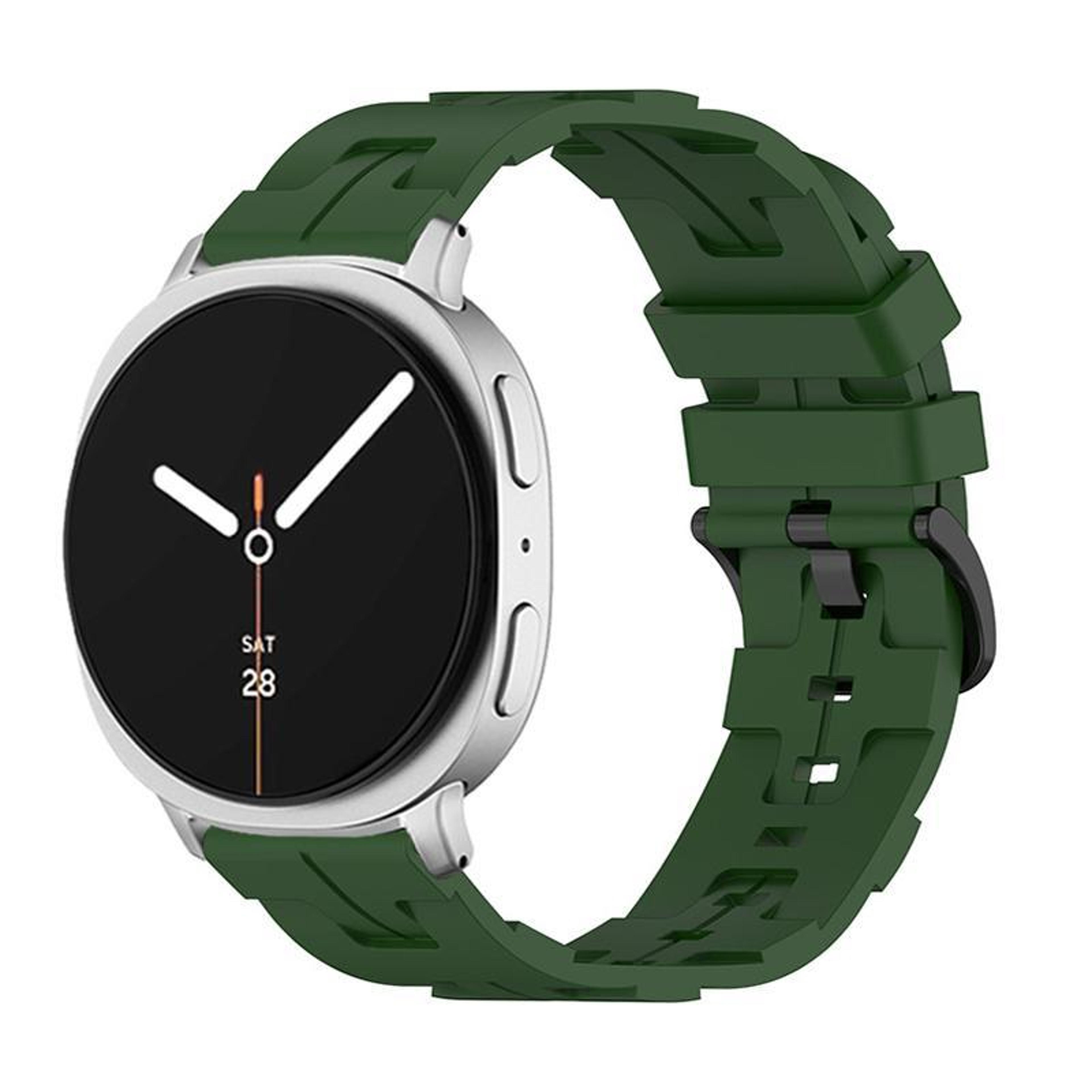 Samsung Galaxy Watch8 Classic Silicone Watch Band Adjustable Sport Watch Strap 11