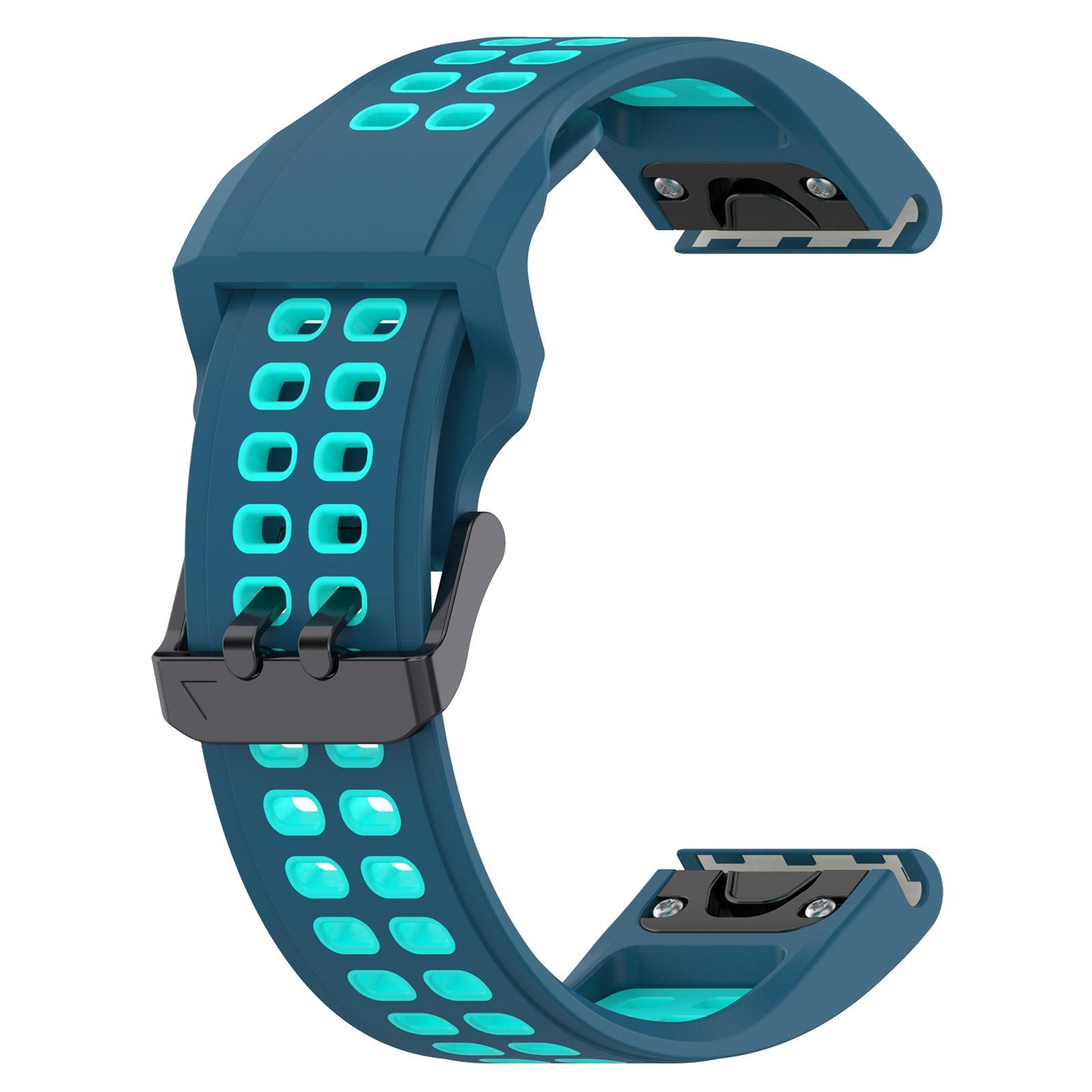Amazfit Falcon 22mm Silicone Watch Band Two Color Sports Watch Strap With Quick Release 3