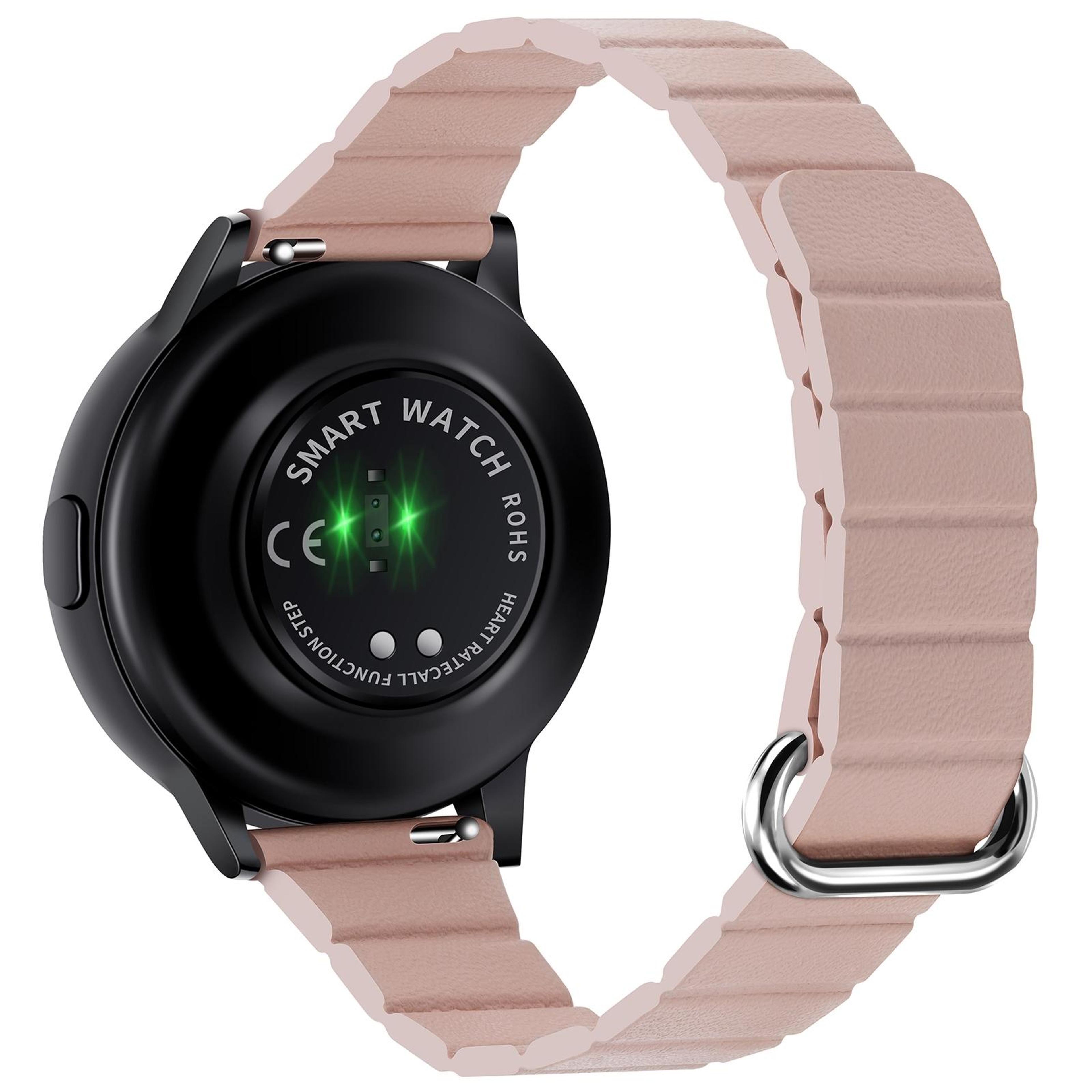 Samsung Galaxy Watch3 45mm Leather Watch Band With Magnetic Buckle 22mm Replacement Strap 8