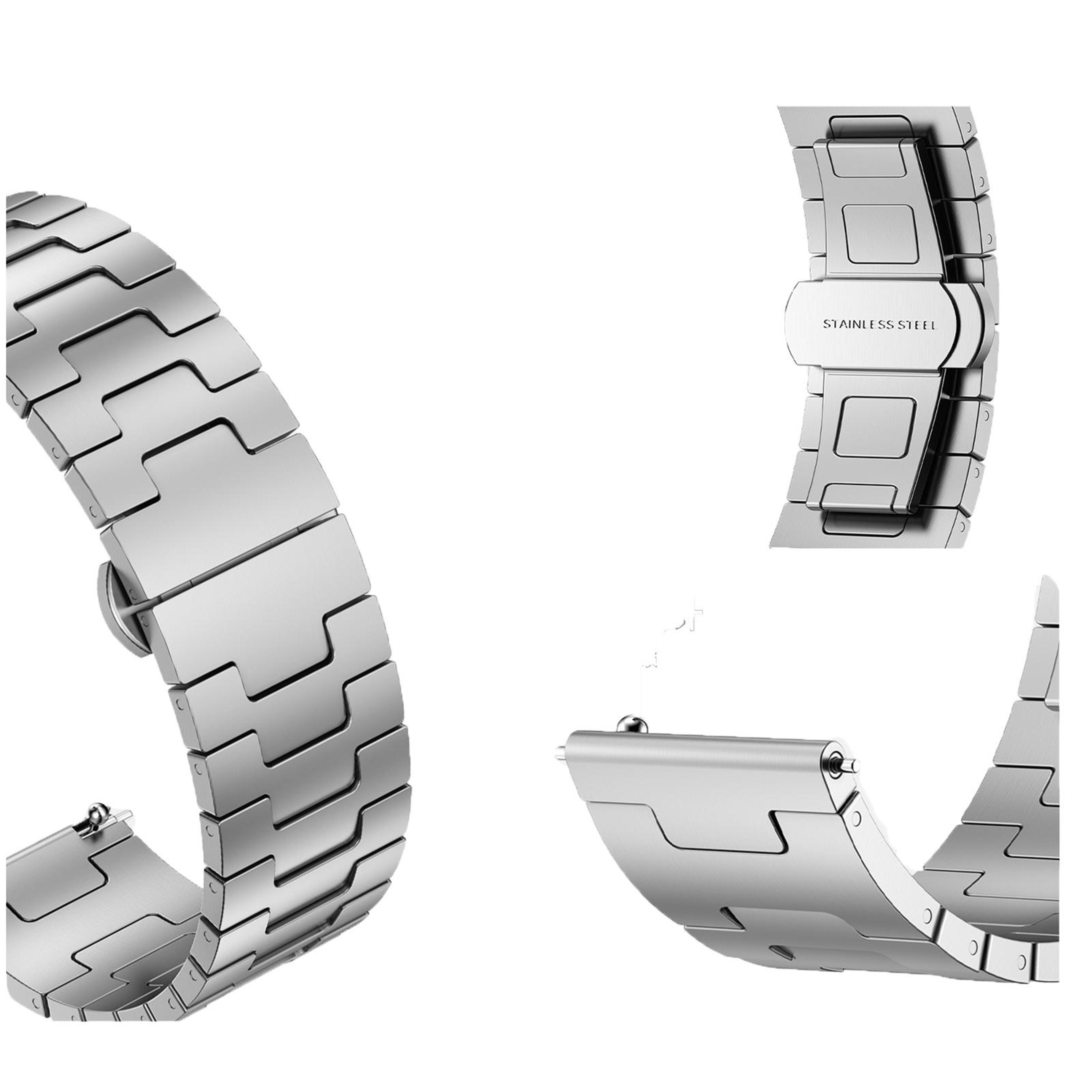 Amazfit Bip 5 GTR 4 GTR 3 Titanium Watch Band 22mm Metal Replacement Strap 6
