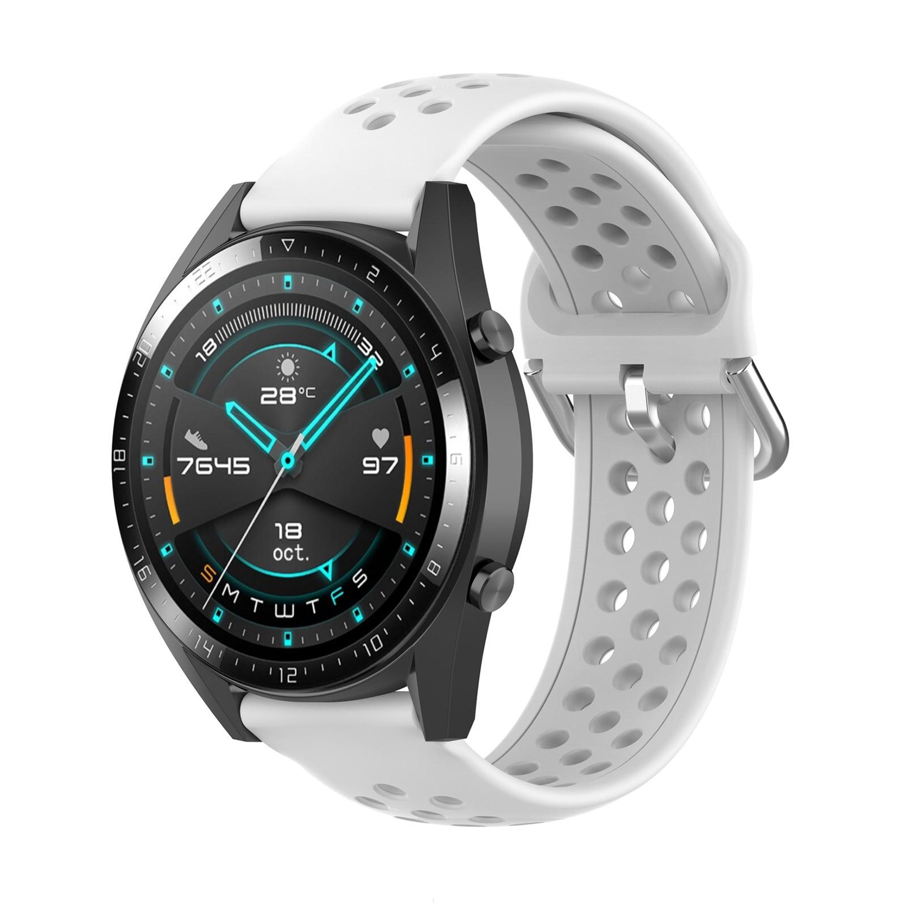 Huawei Watch GT GT2 22mm Sport Watch Band Soft Silicone Watch Strap With Secure Clasp 4