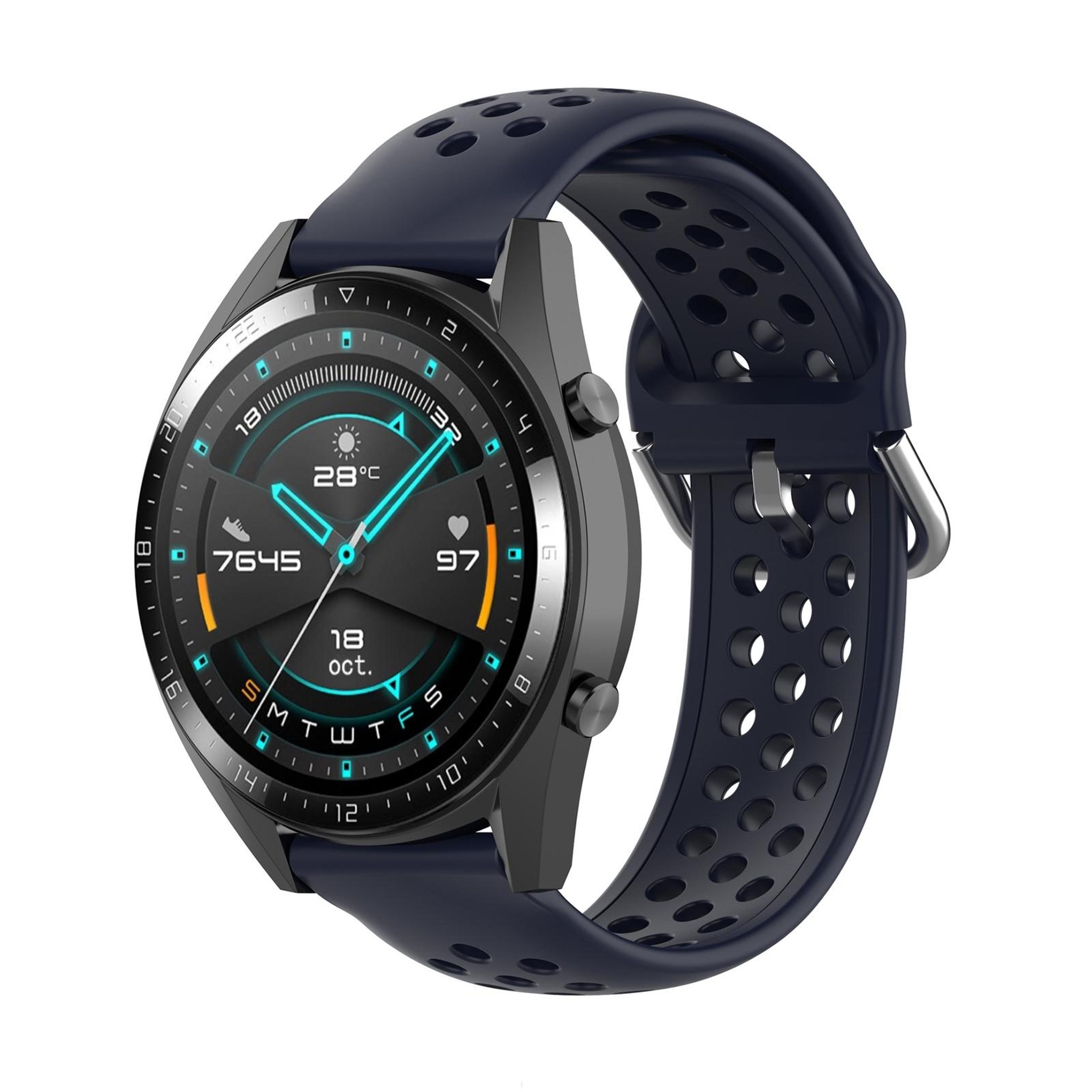Huawei Watch GT GT2 22mm Sport Watch Band Soft Silicone Watch Strap With Secure Clasp 9