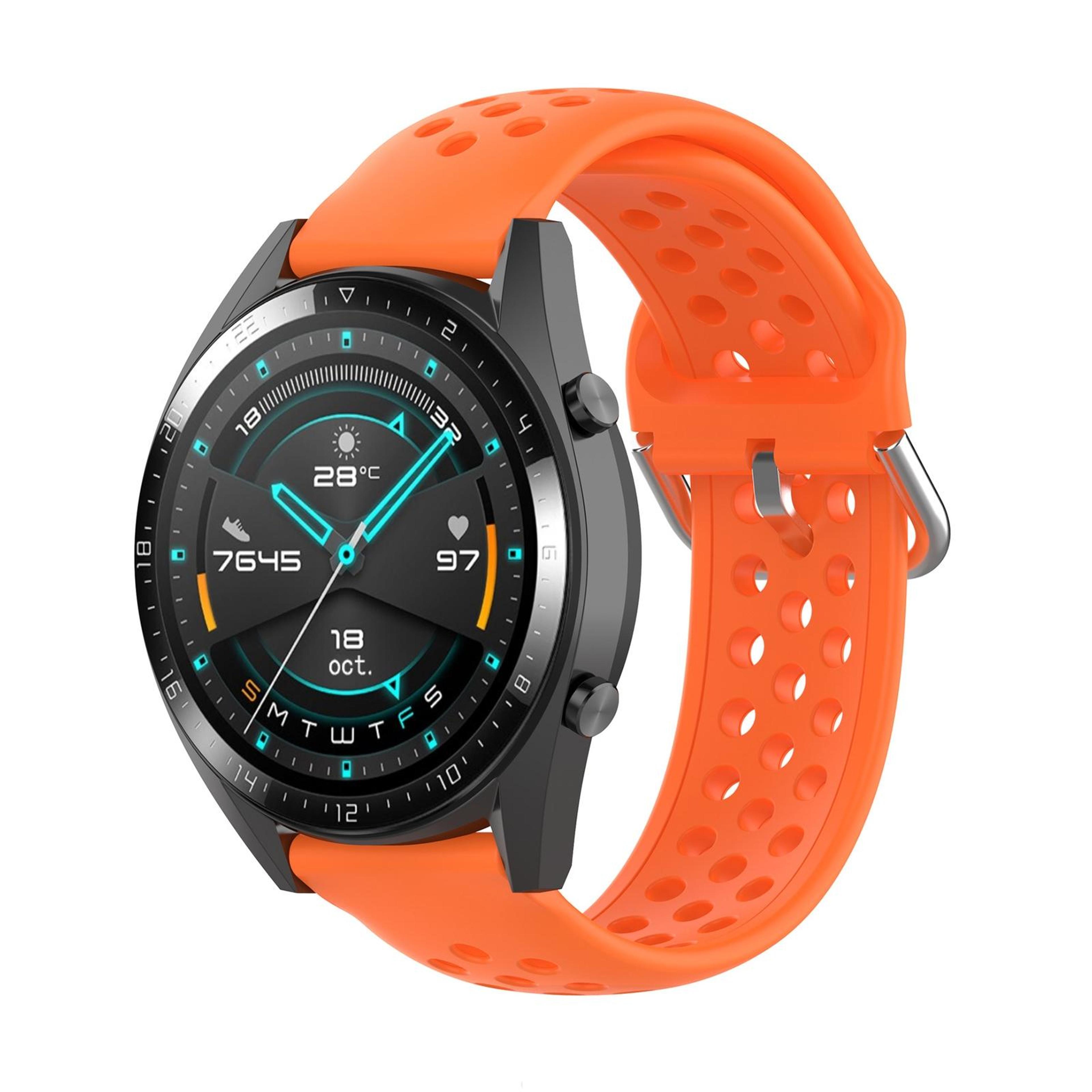 Huawei Watch GT GT2 22mm Sport Watch Band Soft Silicone Watch Strap With Secure Clasp 2