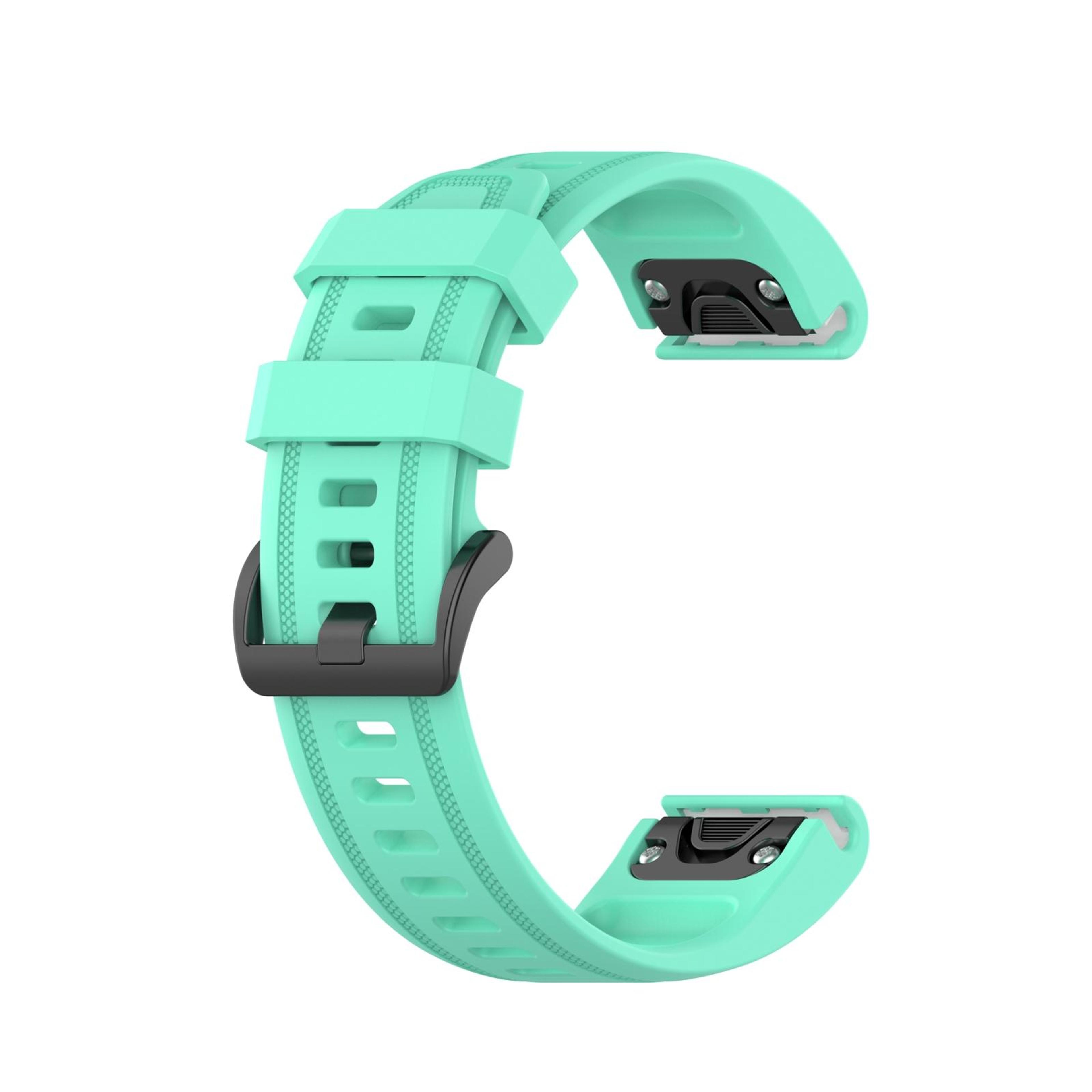 Garmin Fenix 7S 20mm Silicone Watch Band Quick Release Soft Waterproof Replacement Strap 3