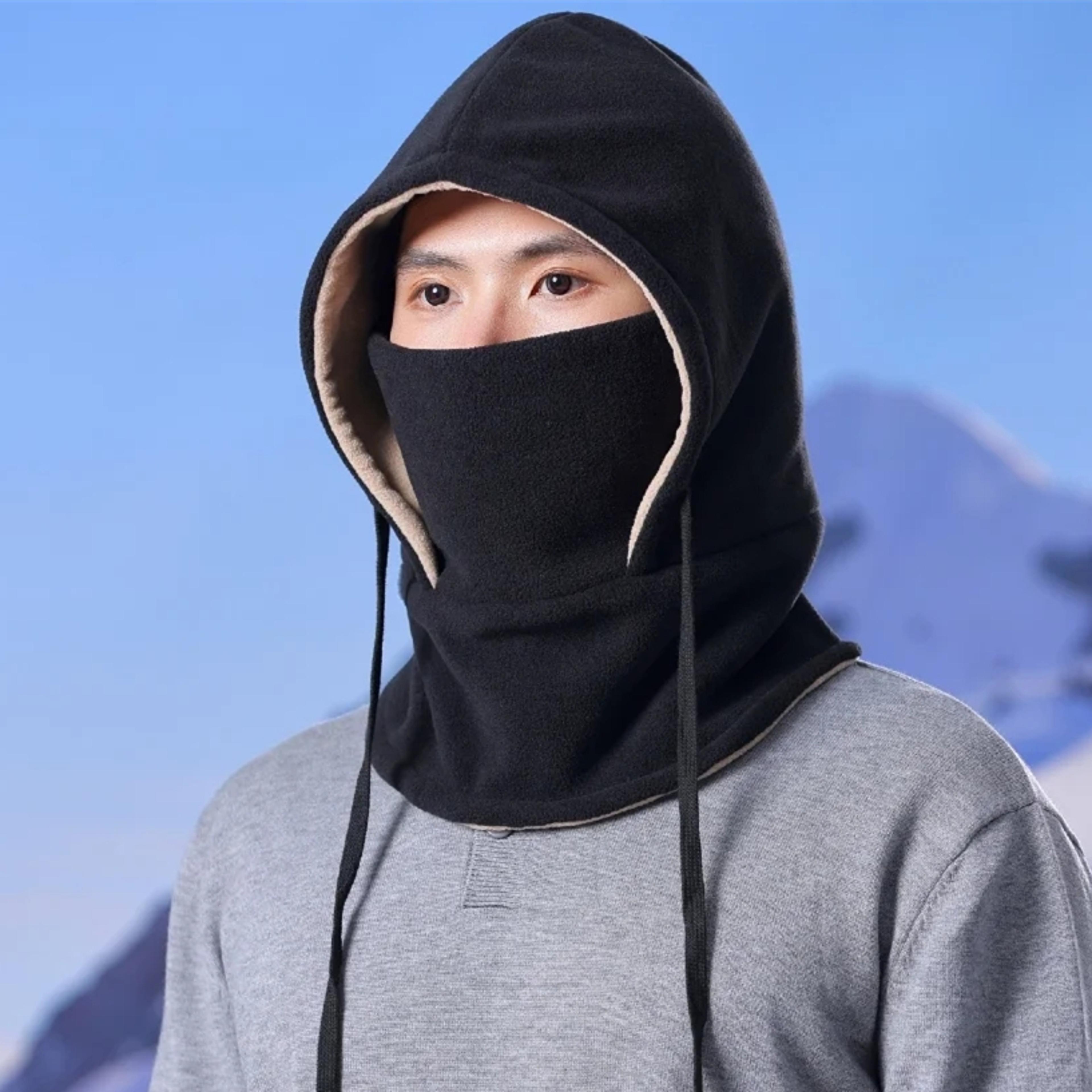 Unisex Winter Warm Balaclava Hat With Mask Windproof Fur Cap For Men Women Winter Hat 1