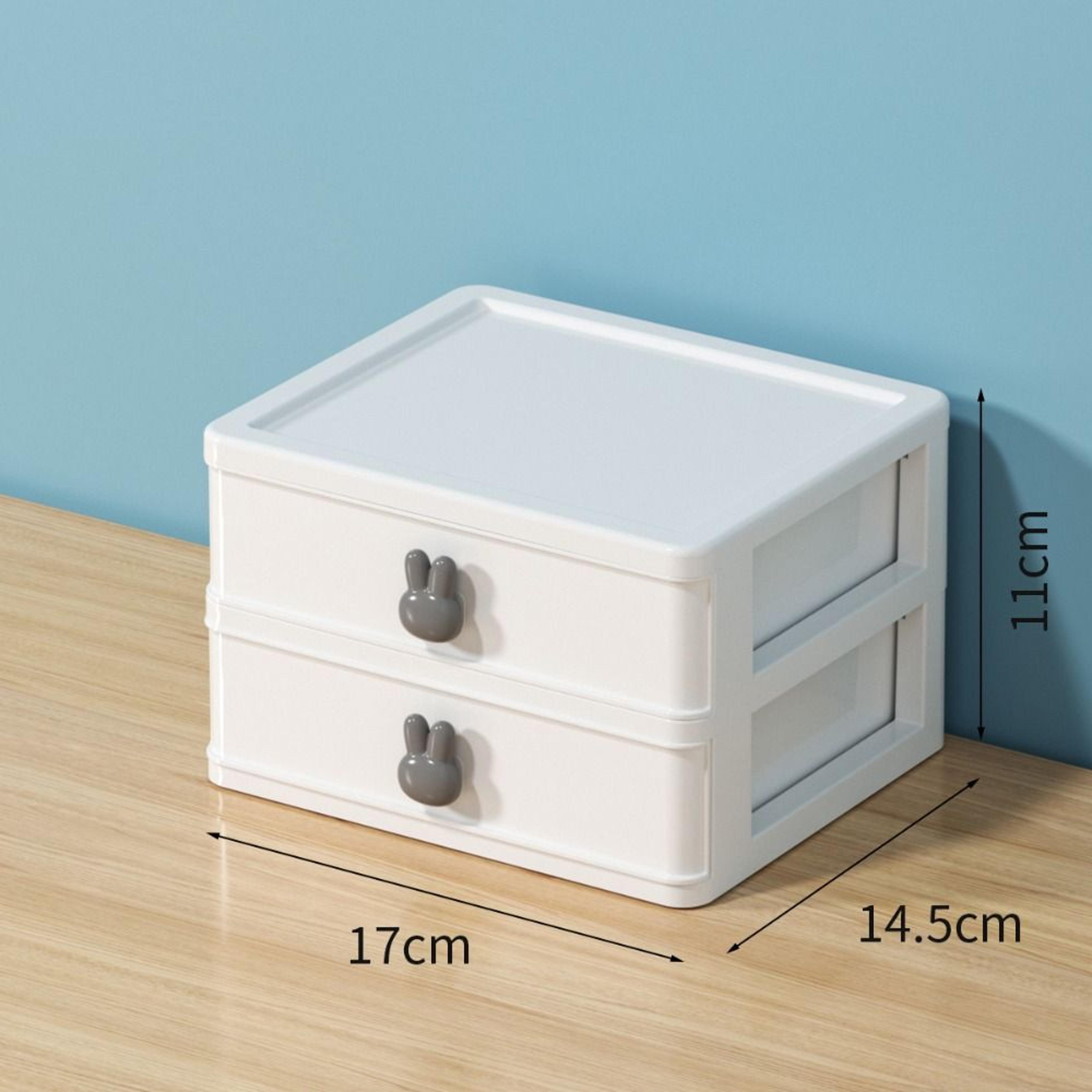 Compartment Storage Box Large Capacity Stationery Organizer Sundries Container For Desk 5