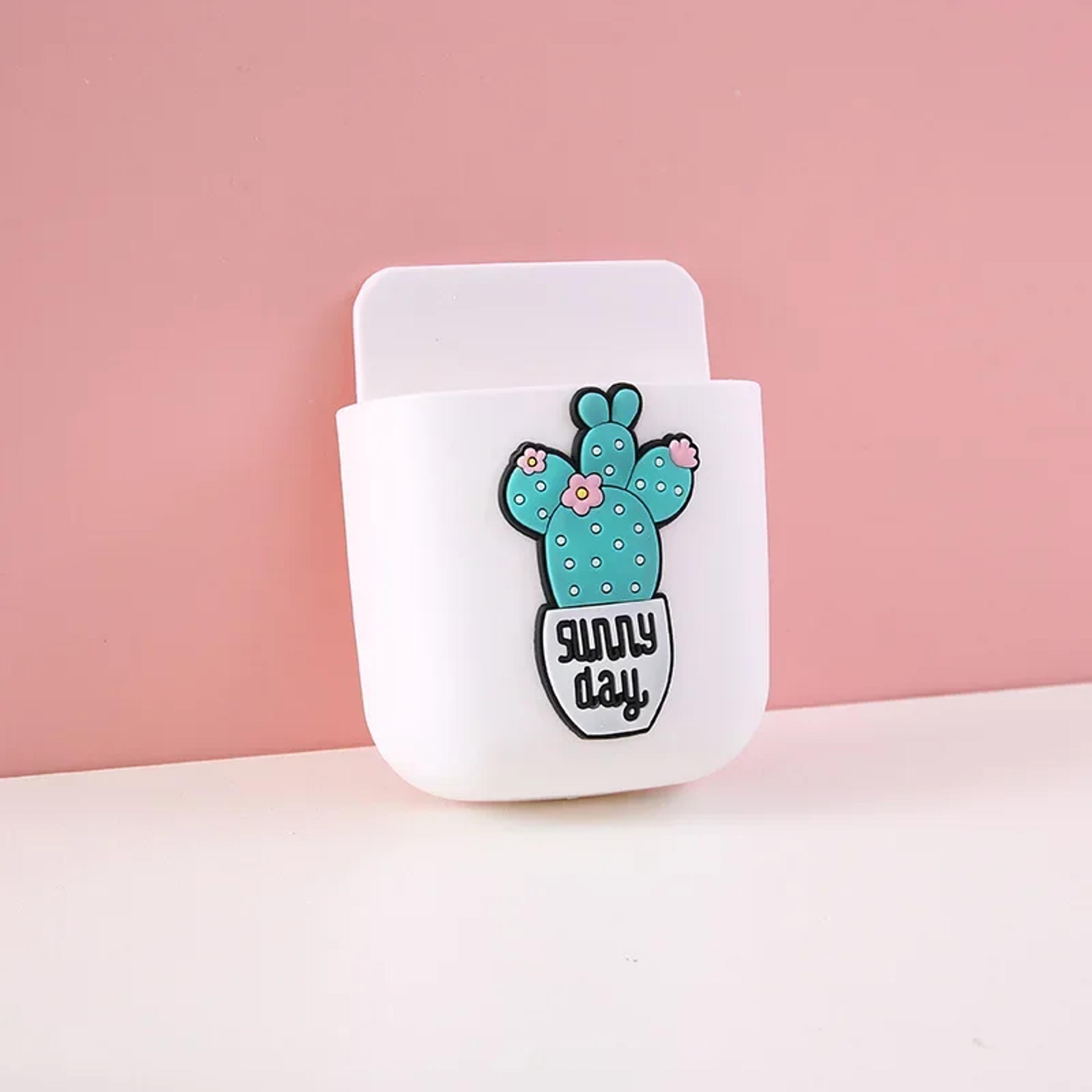 Cute Storage Rack Desk Organizer For Pen Holder Self Adhesive Stationery Holder Mobile Phone Holder 7