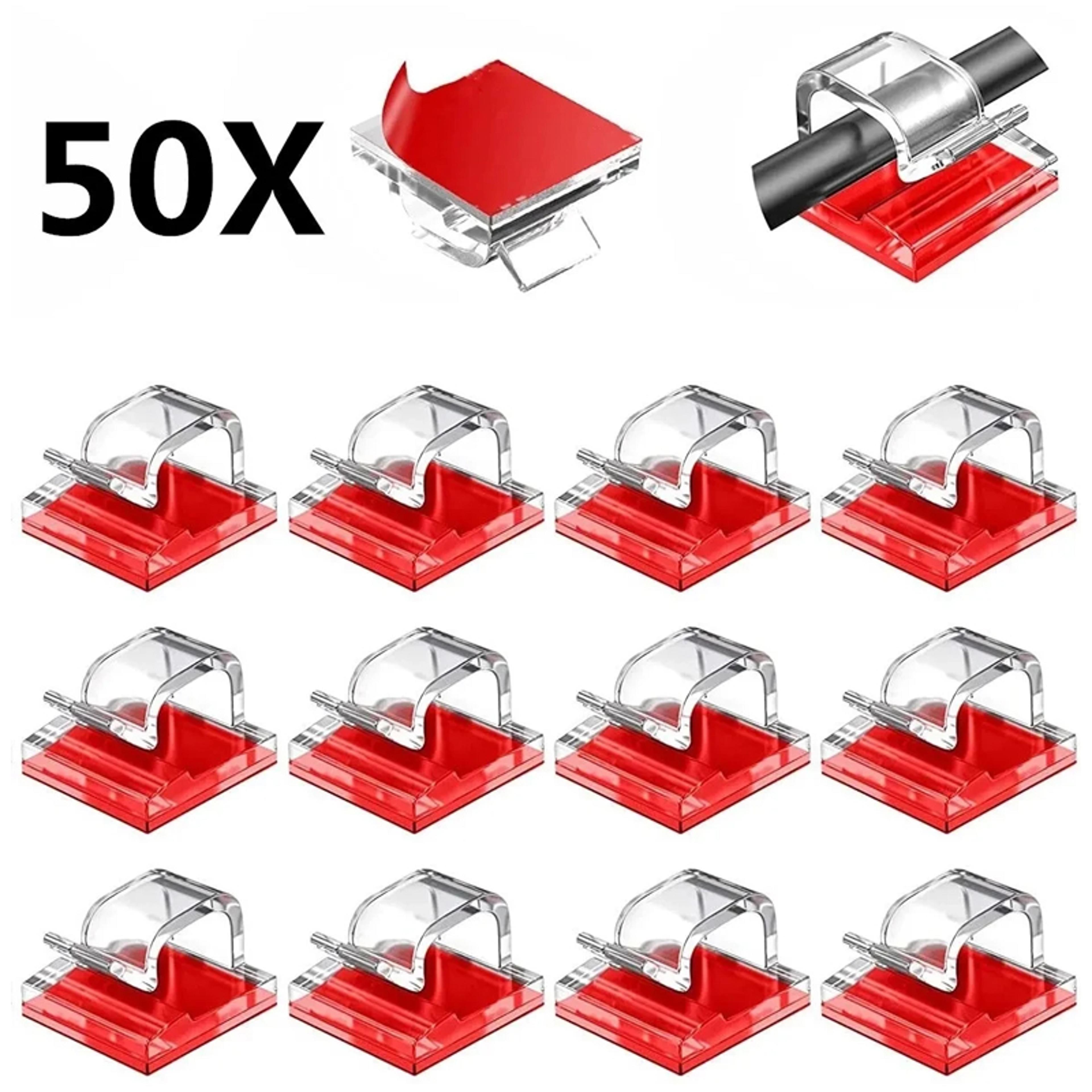 cable holder fixer clips, self-adhesive organizer clamp for home, office, car, wall stickers wire manager