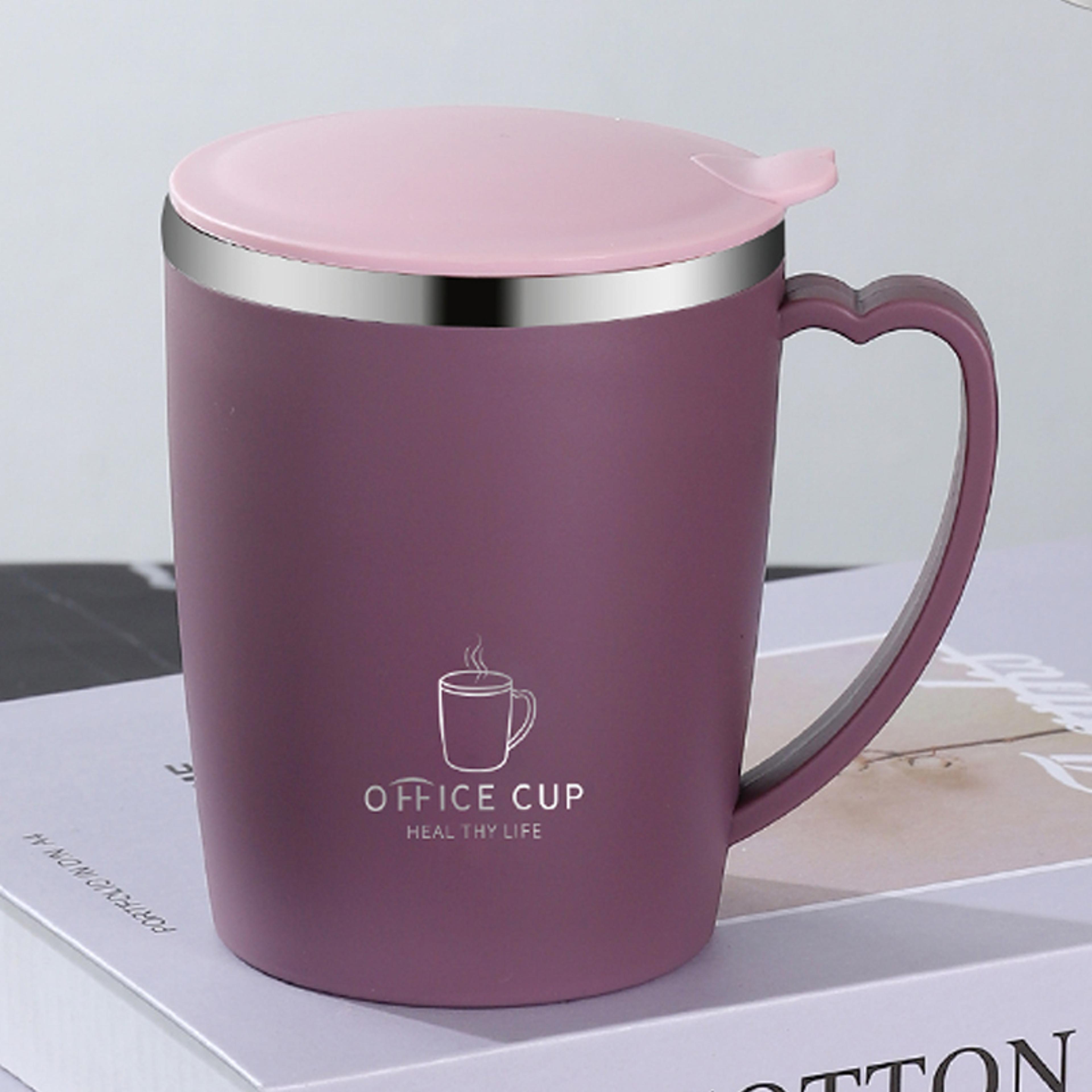 Stainless Steel Thermos Mug Coffee Cup With Handle Leak Proof Insulated Vacuum Flask Portable Therm 7