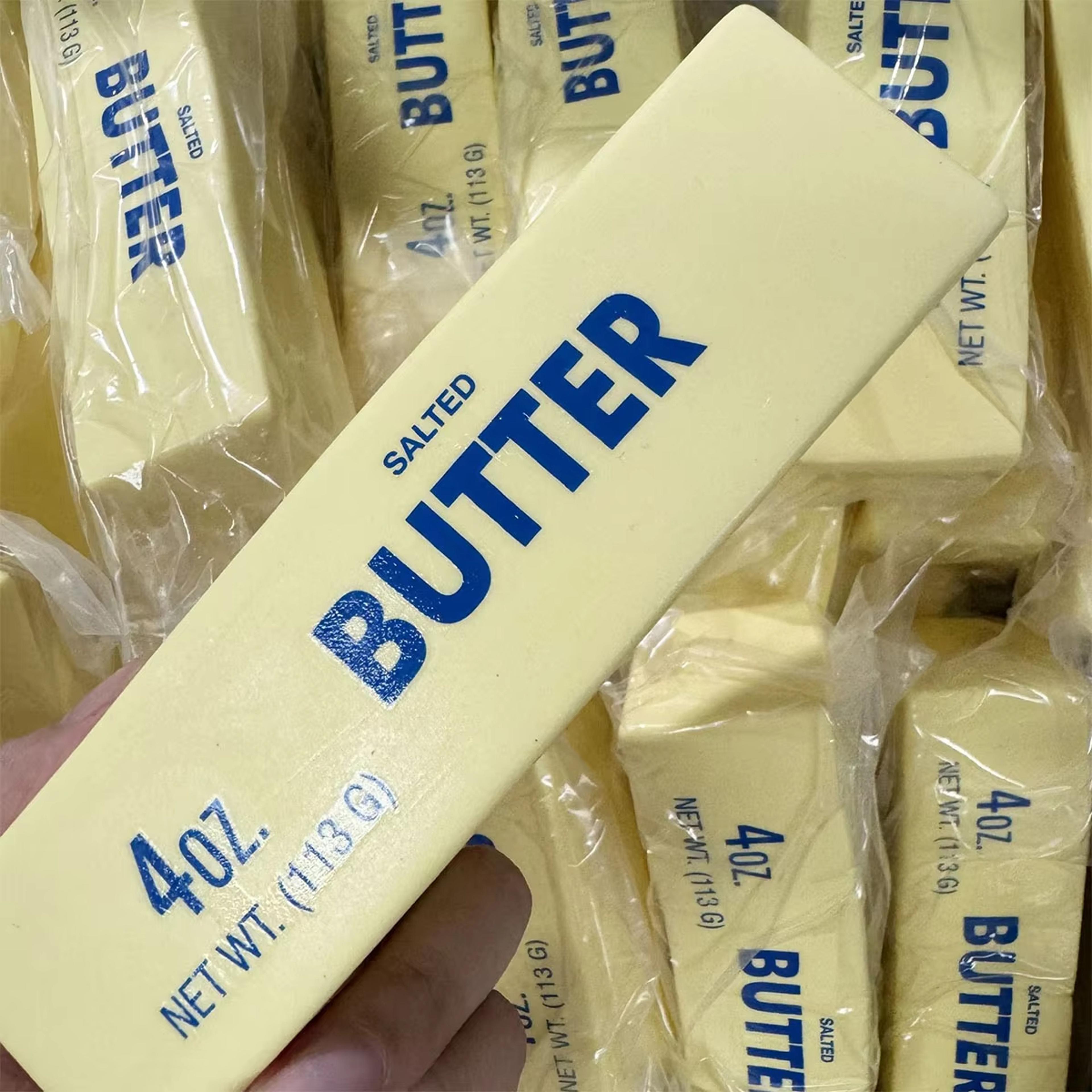 realistic butter stick squishy slow rebound fidget toy for stress relief