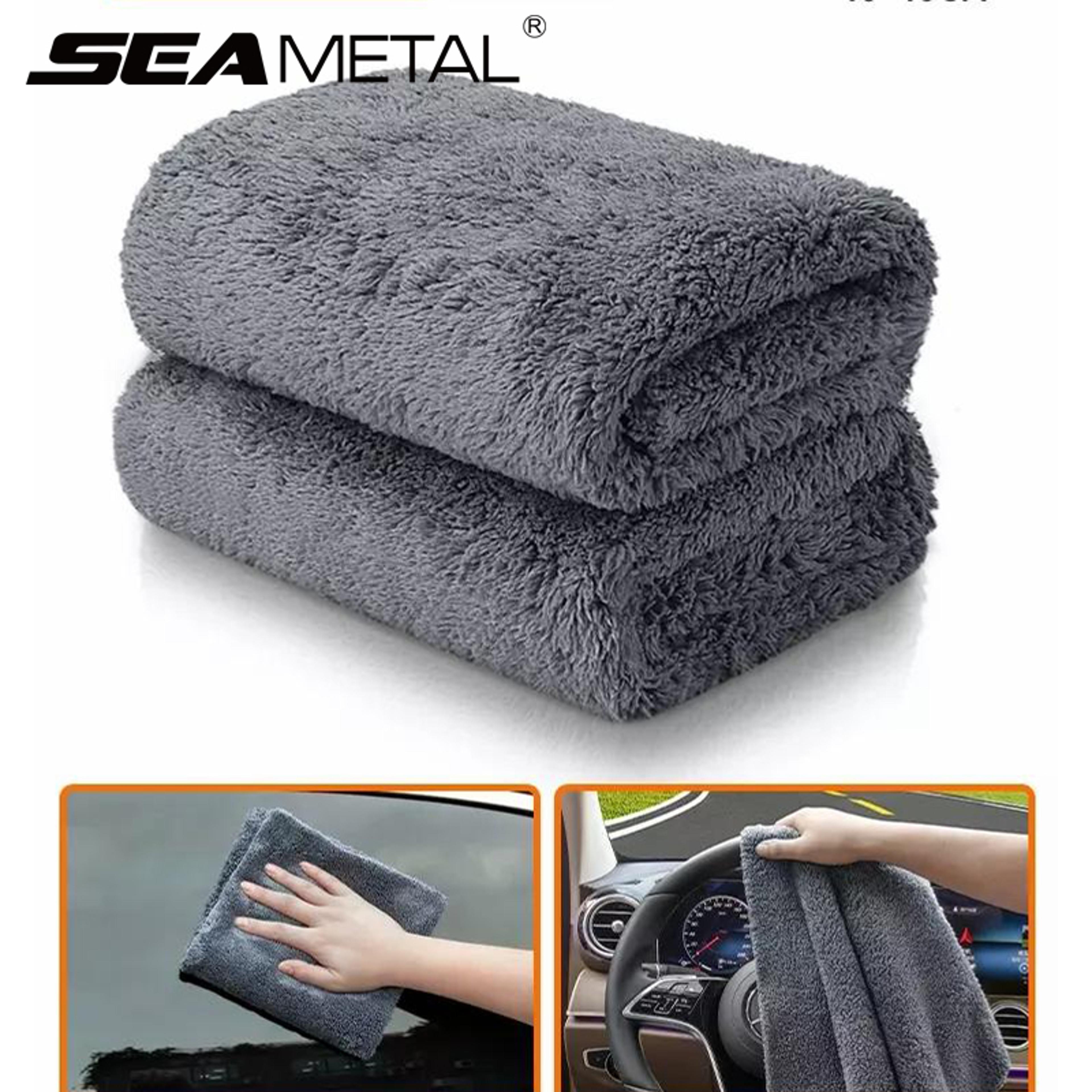 high absorbent microfiber car wash towel thickened soft car washing towels for home use
