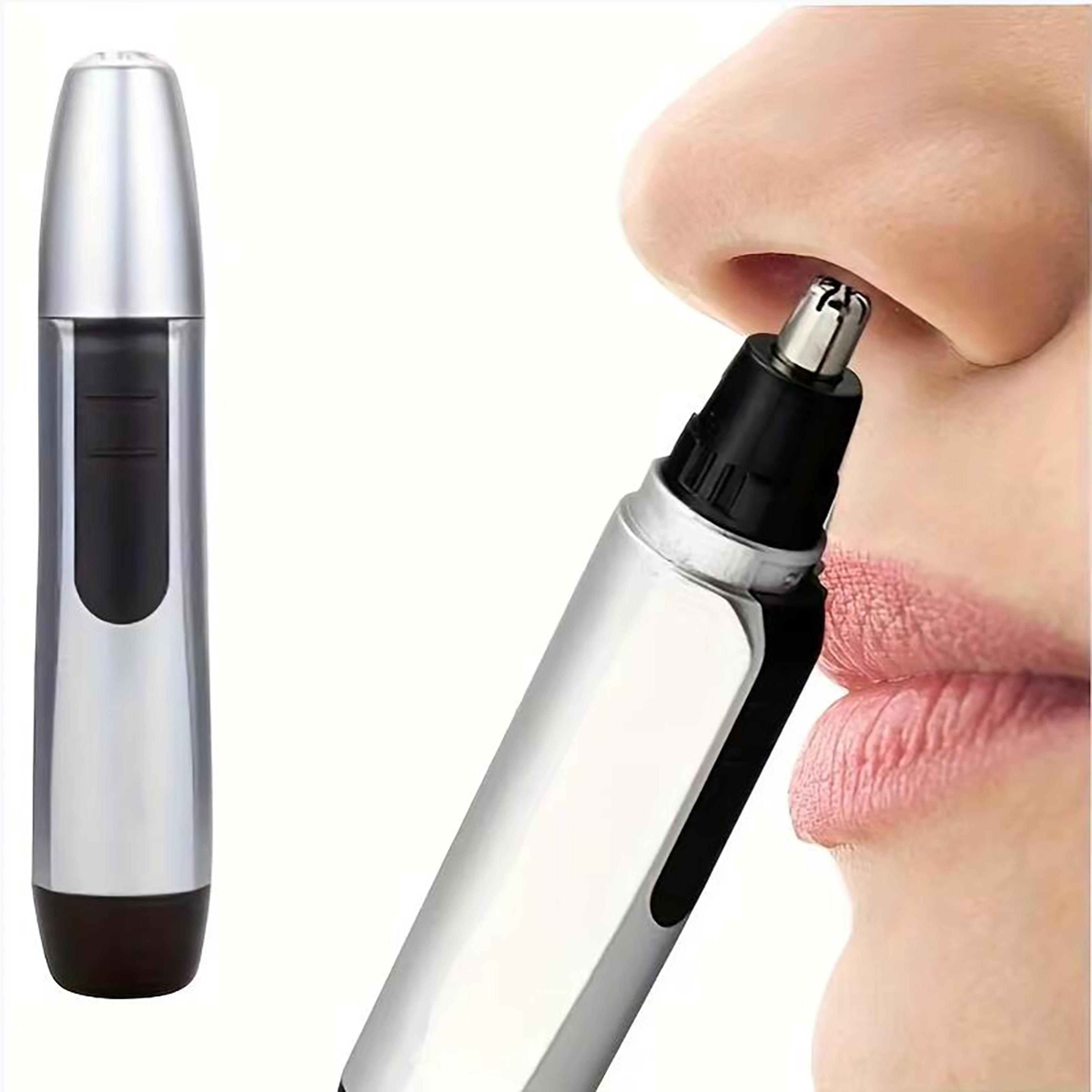 electric trimmer for nose, ear, eyebrow, neck, and clean shaving kit for men and women