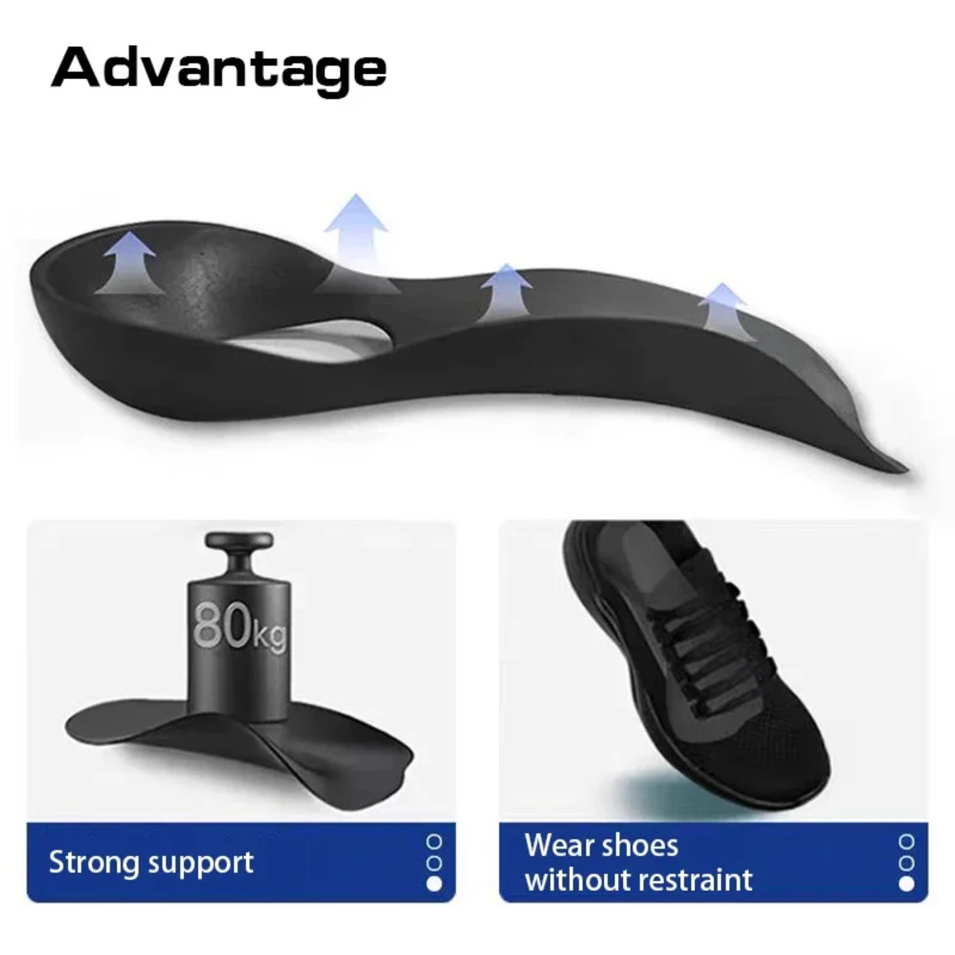 Orthopedic Insoles For Flat Feet OShaped Legs Correction Arch Support Foot Care Insert For Men And  4