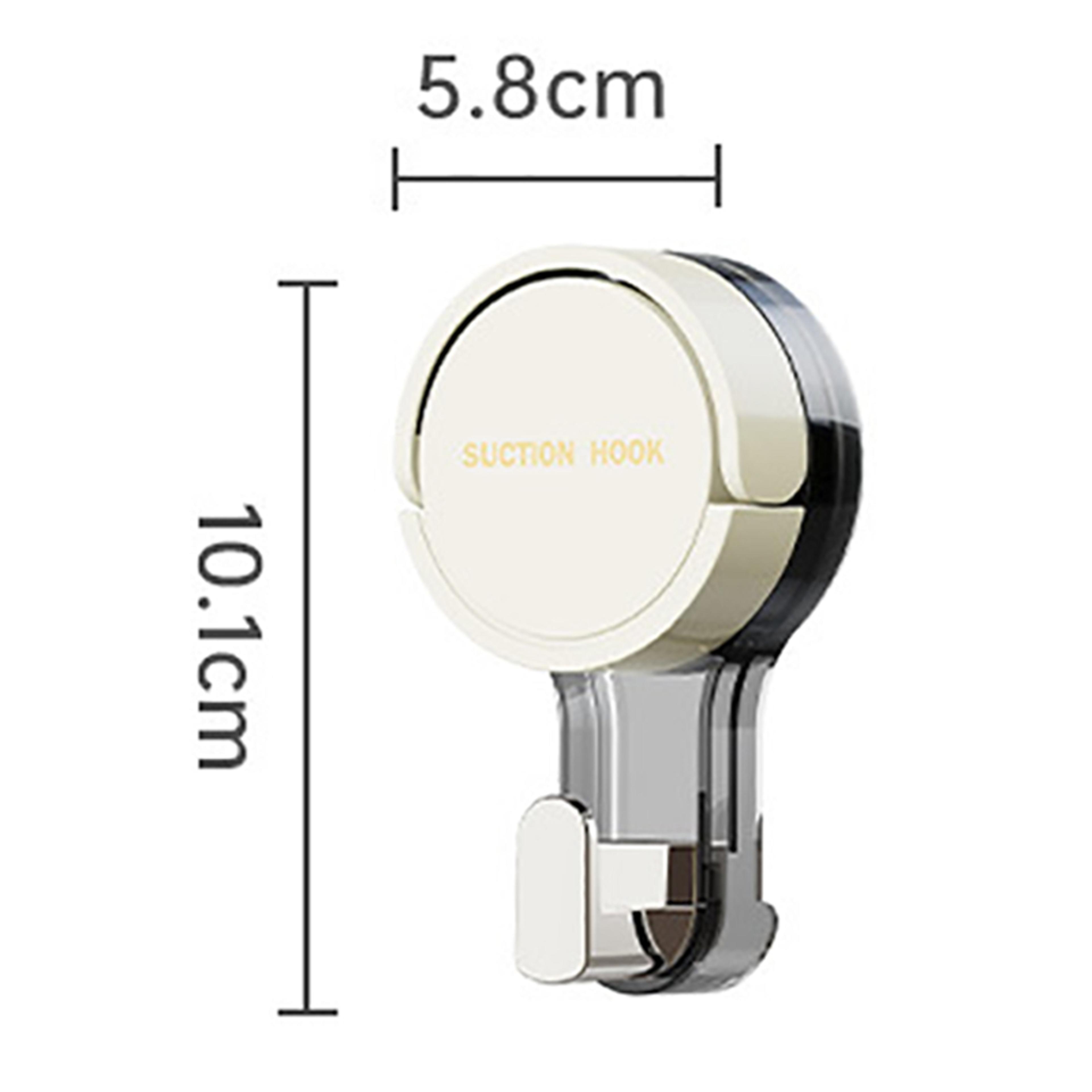 Reusable Towel Clothes Hanger Hook Suction Cup Hooks No Punching Wall Hooks For Bathroom Kitchen Be 4