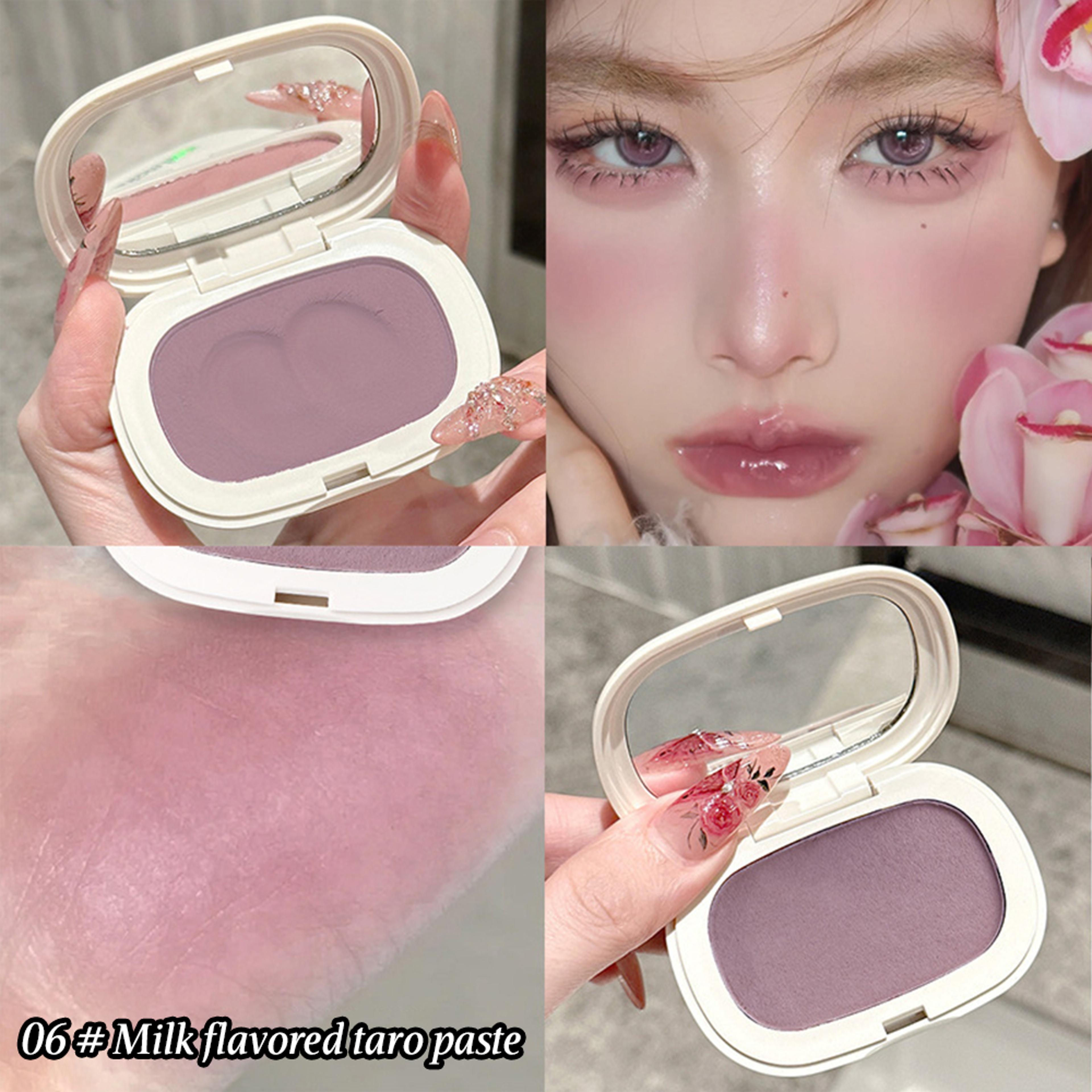 Longlasting Matte Blush Cream Silky Texture With High Color Rendering Natural Low Saturation Blush 6