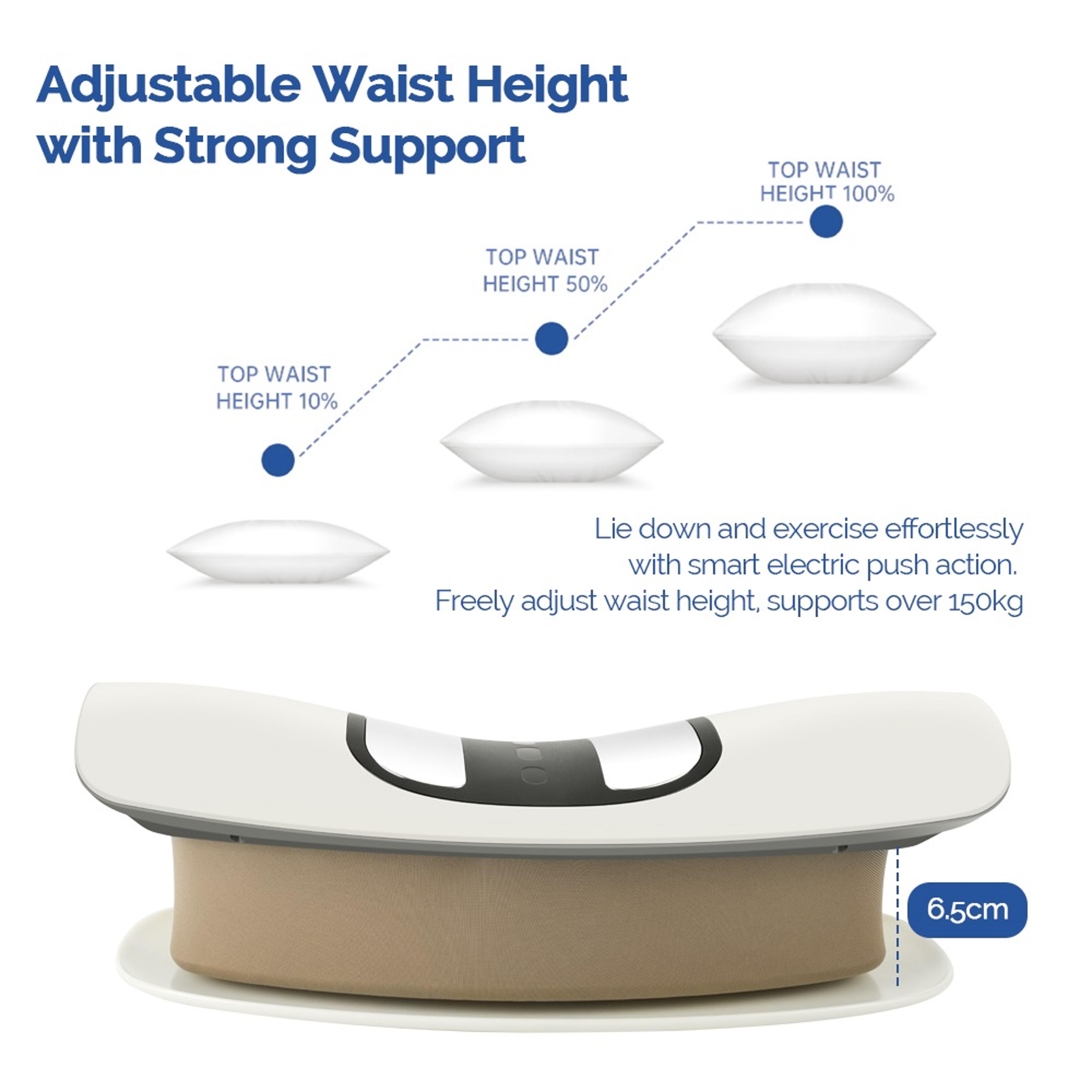 Electric Waist Massage Relax Cushion Lumbar Traction Massager Ergonomically Designed Waist Support  5