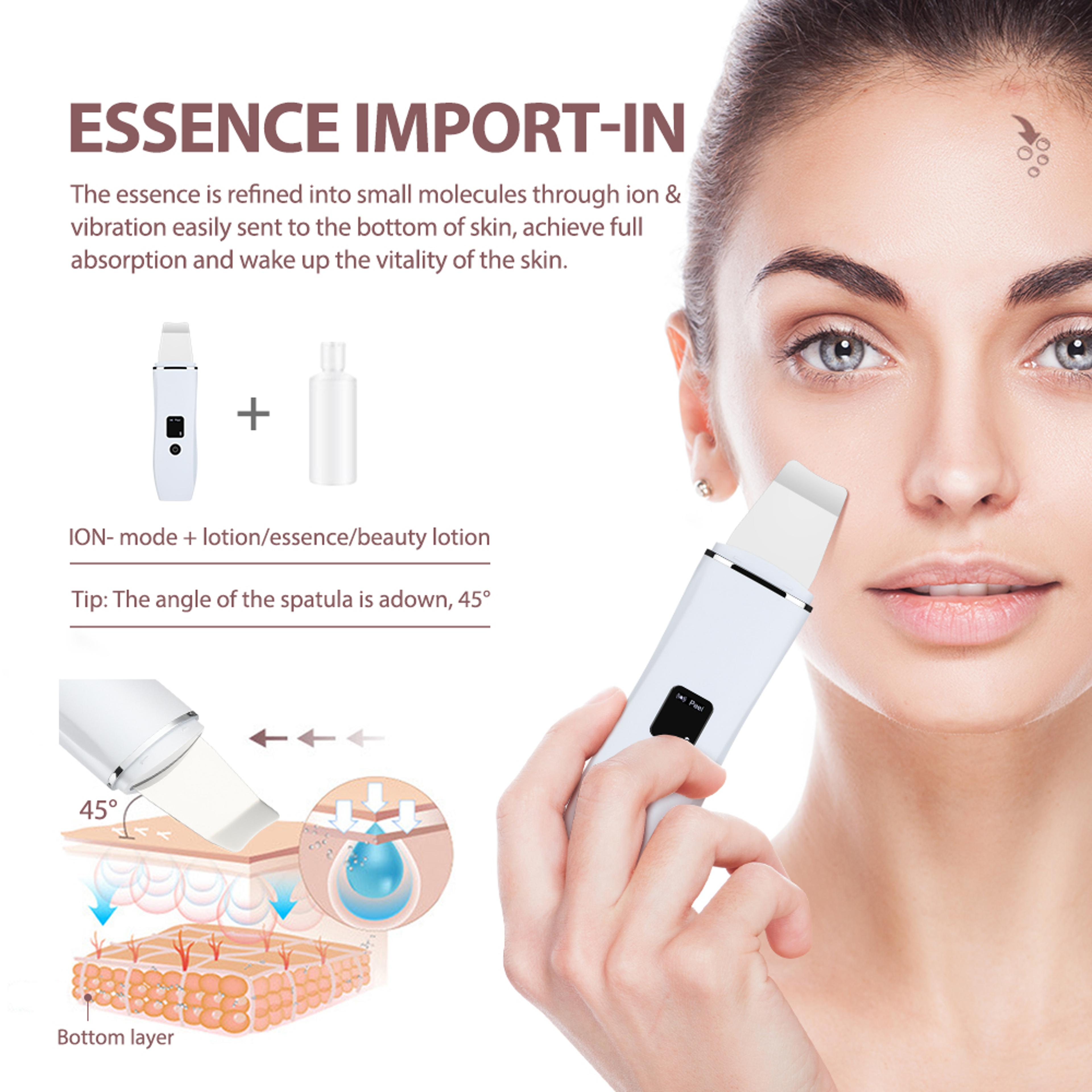 Peeling Face Scrubber Vibrate Facial Massager Skin Scrubber Shovel Spatula 1