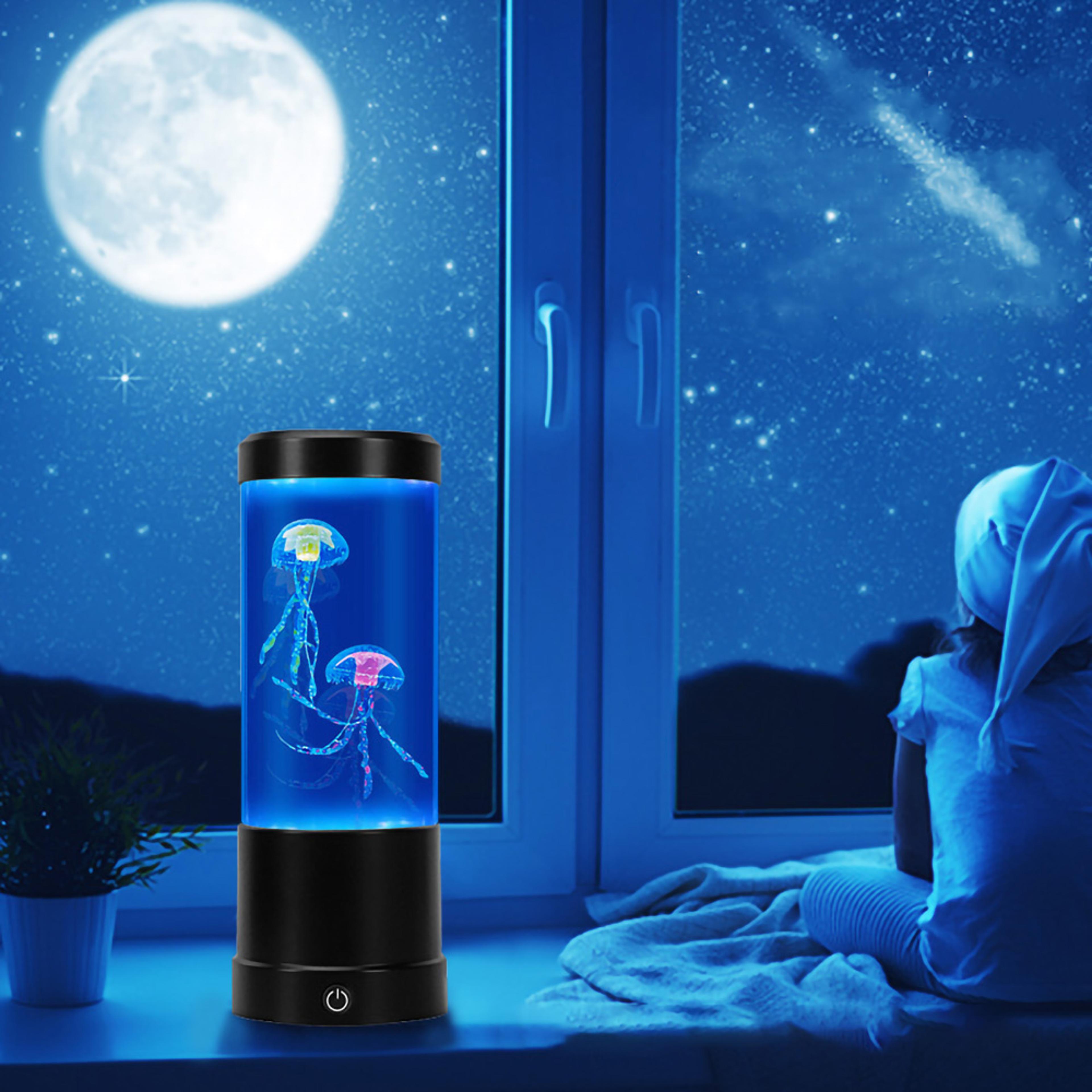 Color Changing Jellyfish Lamp Table Night Light For Kids Home Bedroom Decor Perfect Birthday Gift 1