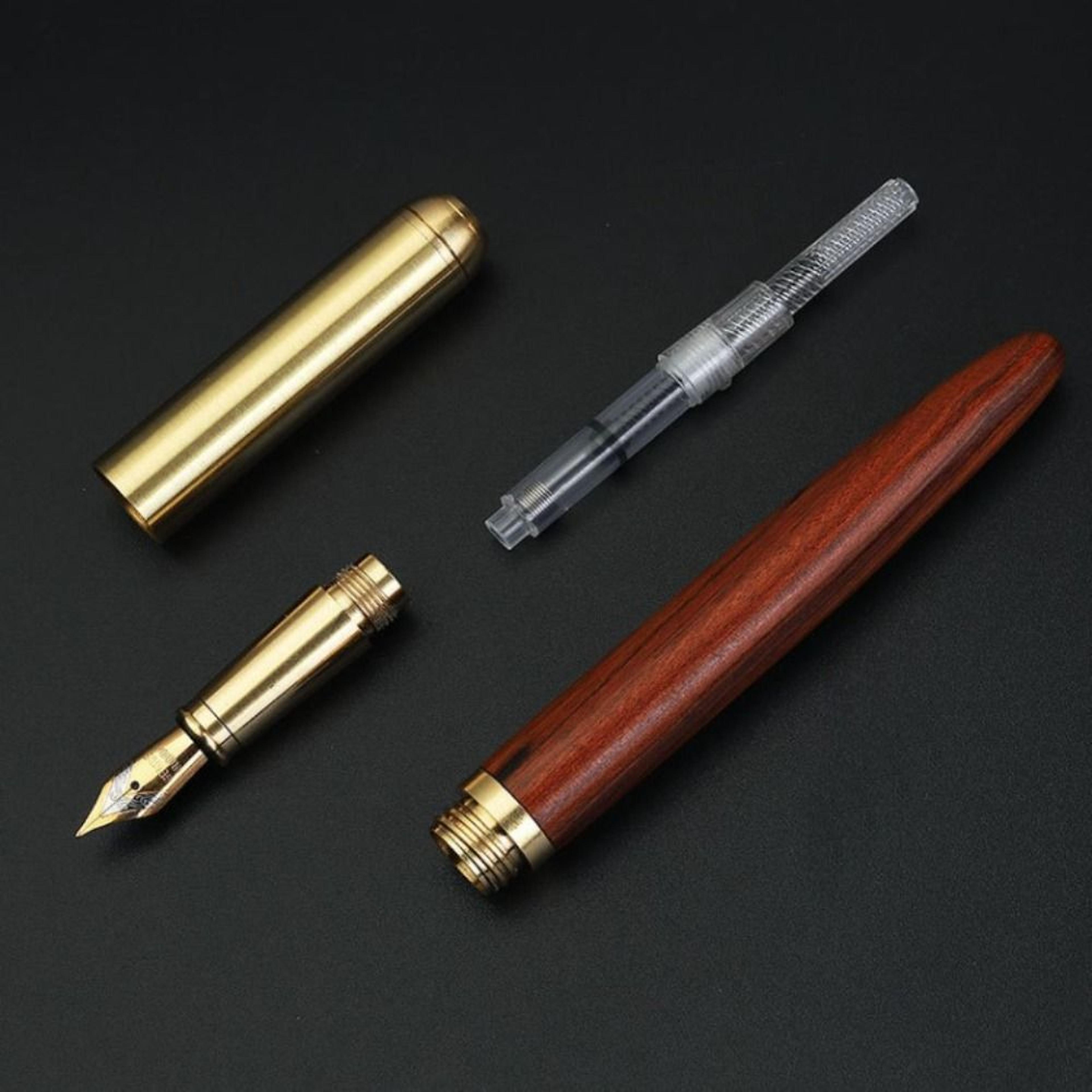 Luxury Business Signature Pen Highend Wood Fountain Pen Smooth Writing Calligraphy Pen For Students 1