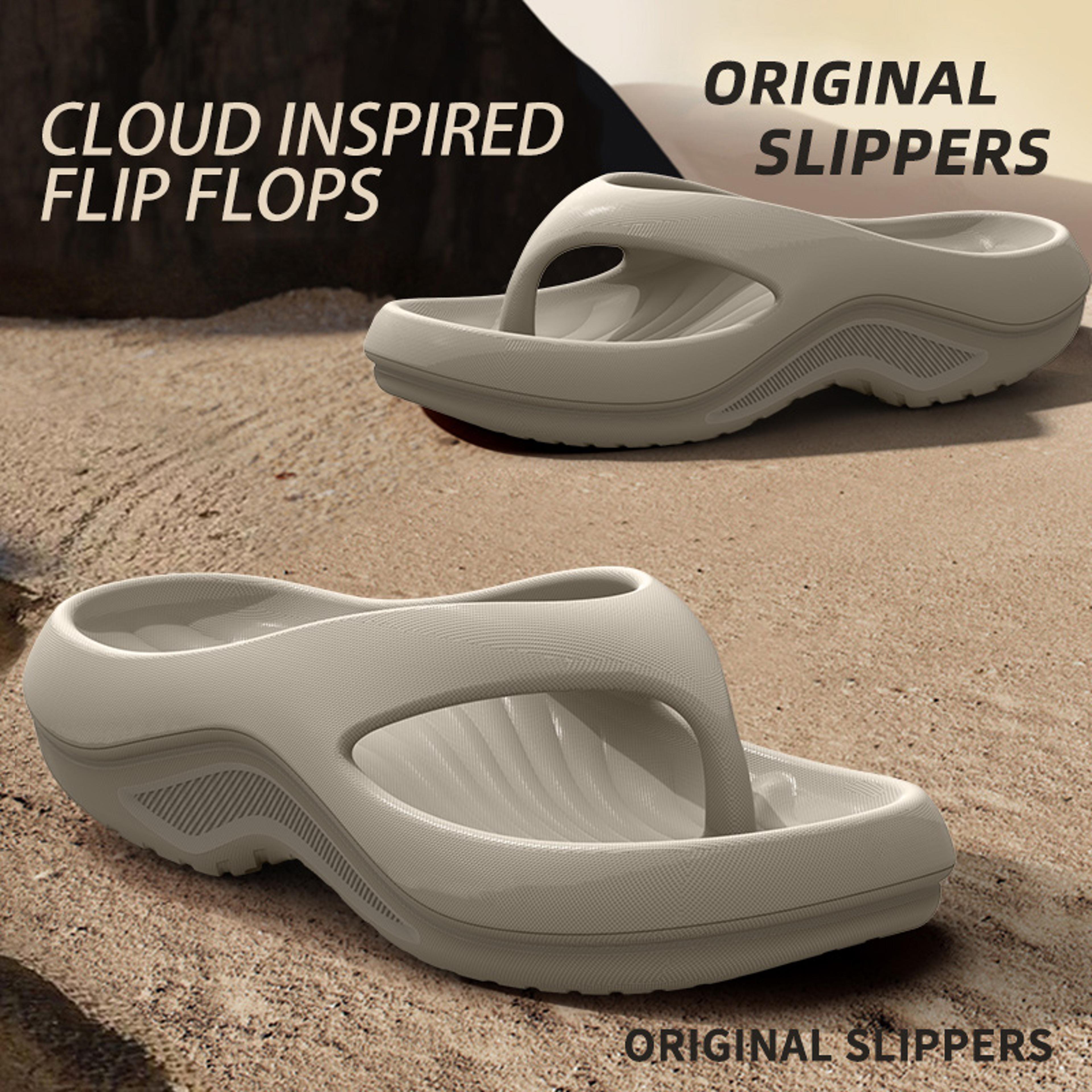 AntiSlip Mens Slippers Thick EVA Sole OdorFree Perfect For Outdoor Use 2