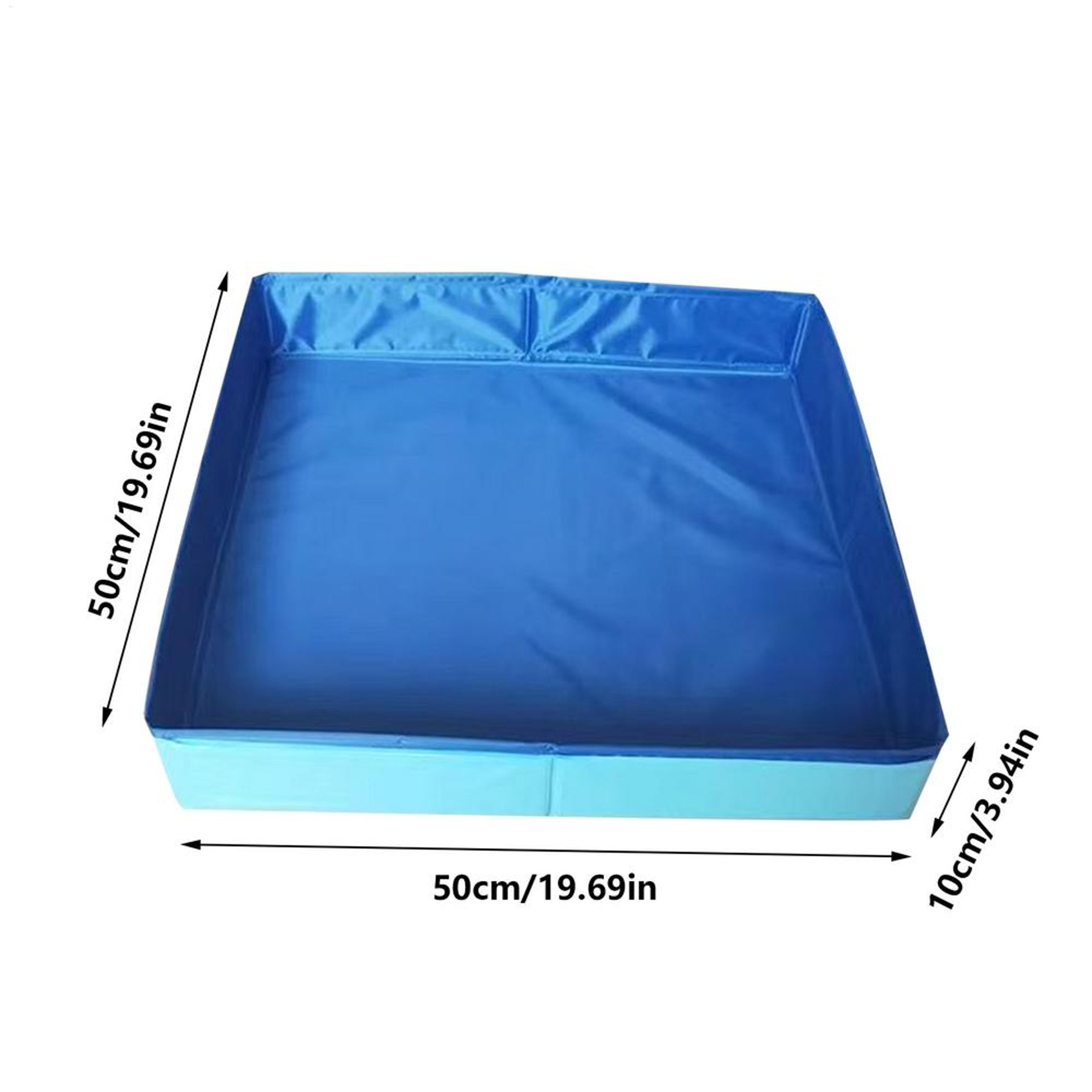 Pet Puppy Bathing Tub For Puppy Cats Dog Kiddie Pool PVC Folding Swimming Pool NonInflatable Save S 5