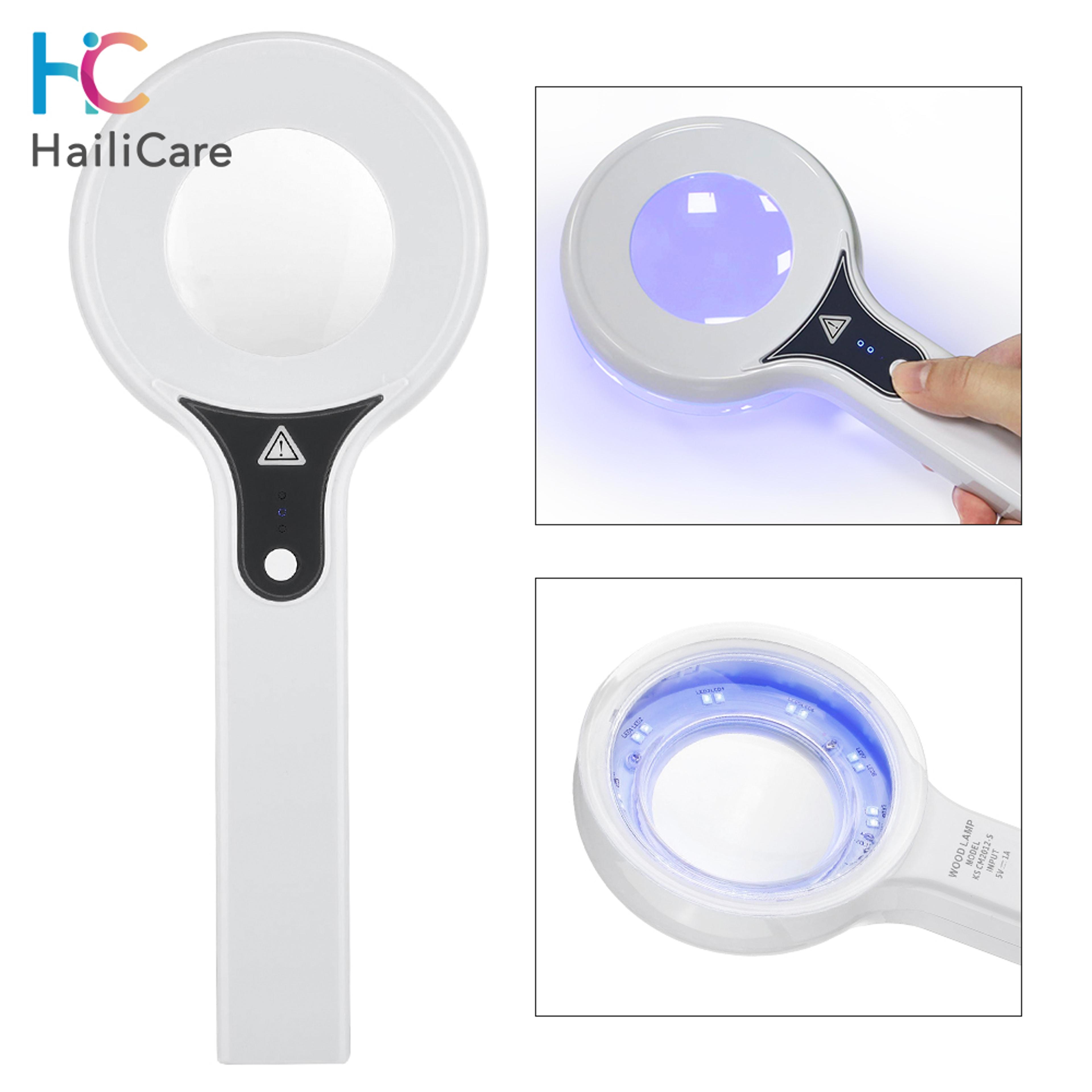 woods lamp skin analyzer for uv facial testing & skin care detection